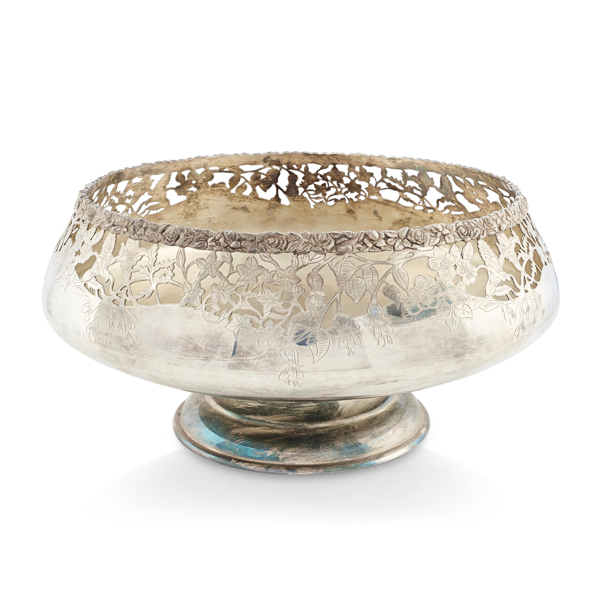 AN IMPRESSIVELY LARGE MILLENNIUM ROSE BOWL