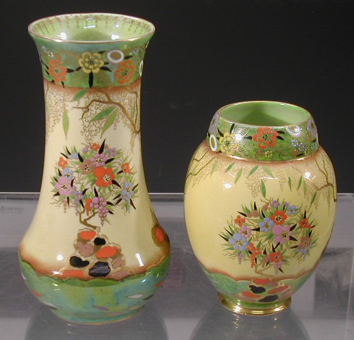 A Carlton Ware ovoid vase