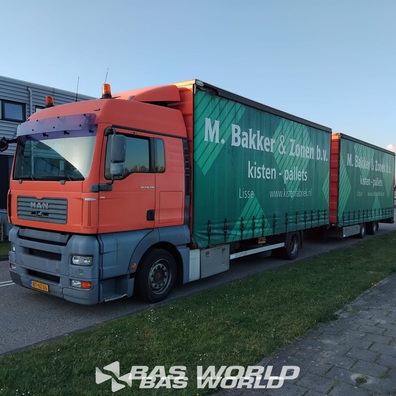 MAN TGA 18.320 +Trailer Daco MXS 220 | Euro 4 Airco Low Deck 2007