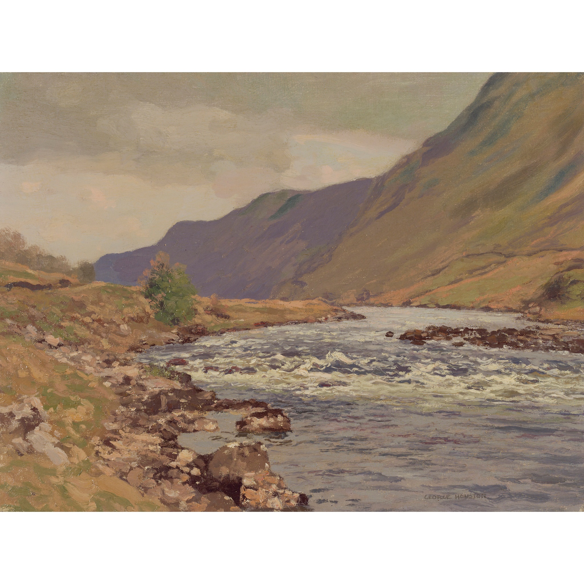 GEORGE HOUSTON R.S.A, R.S.W., R.G.I. (SCOTTISH 1869-1947)