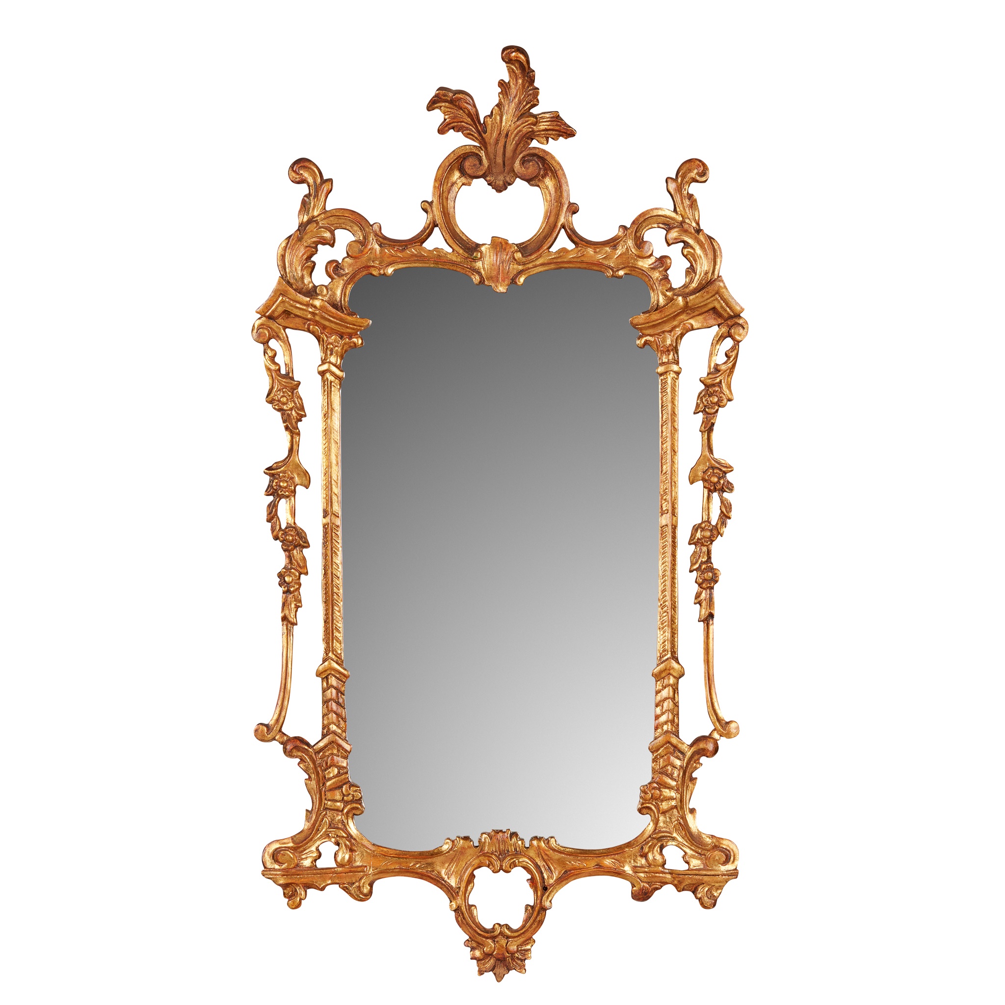 GEORGIAN STYLE GILTWOOD MIRROR