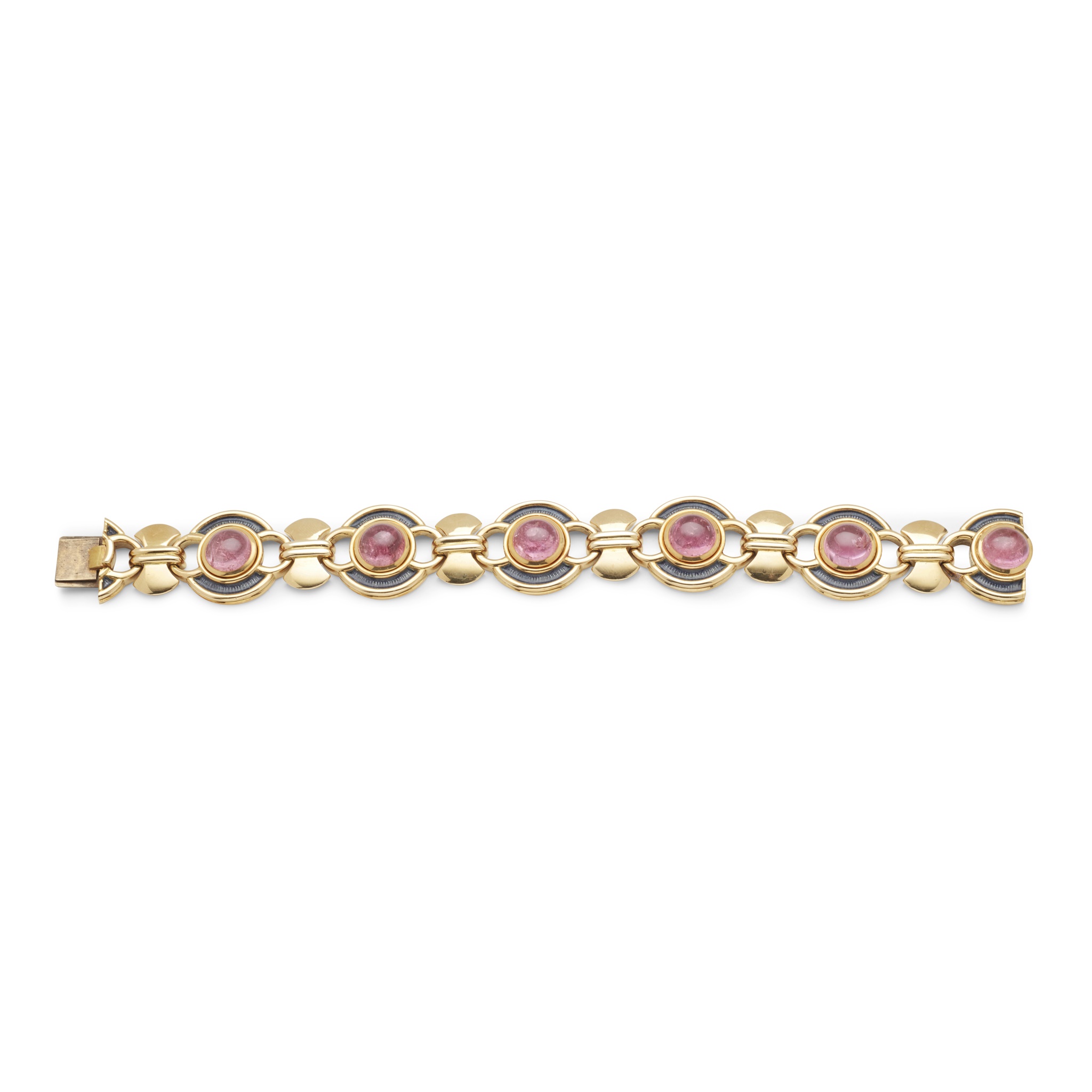 Leo de Vroomen: An enamel and gem-set bracelet