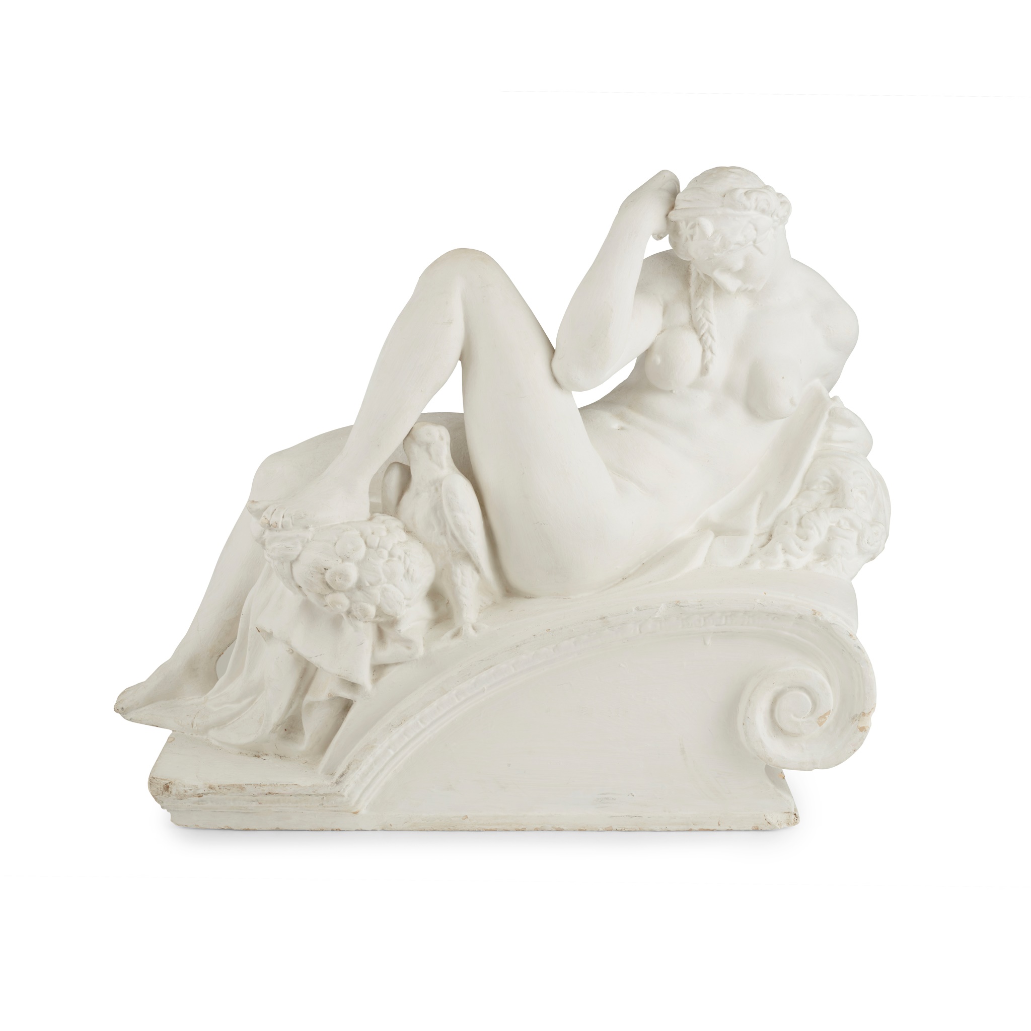 PLASTER CAST OF 'NIGHT' BY BRUCCIANNI, AFTER MICHELANGELO