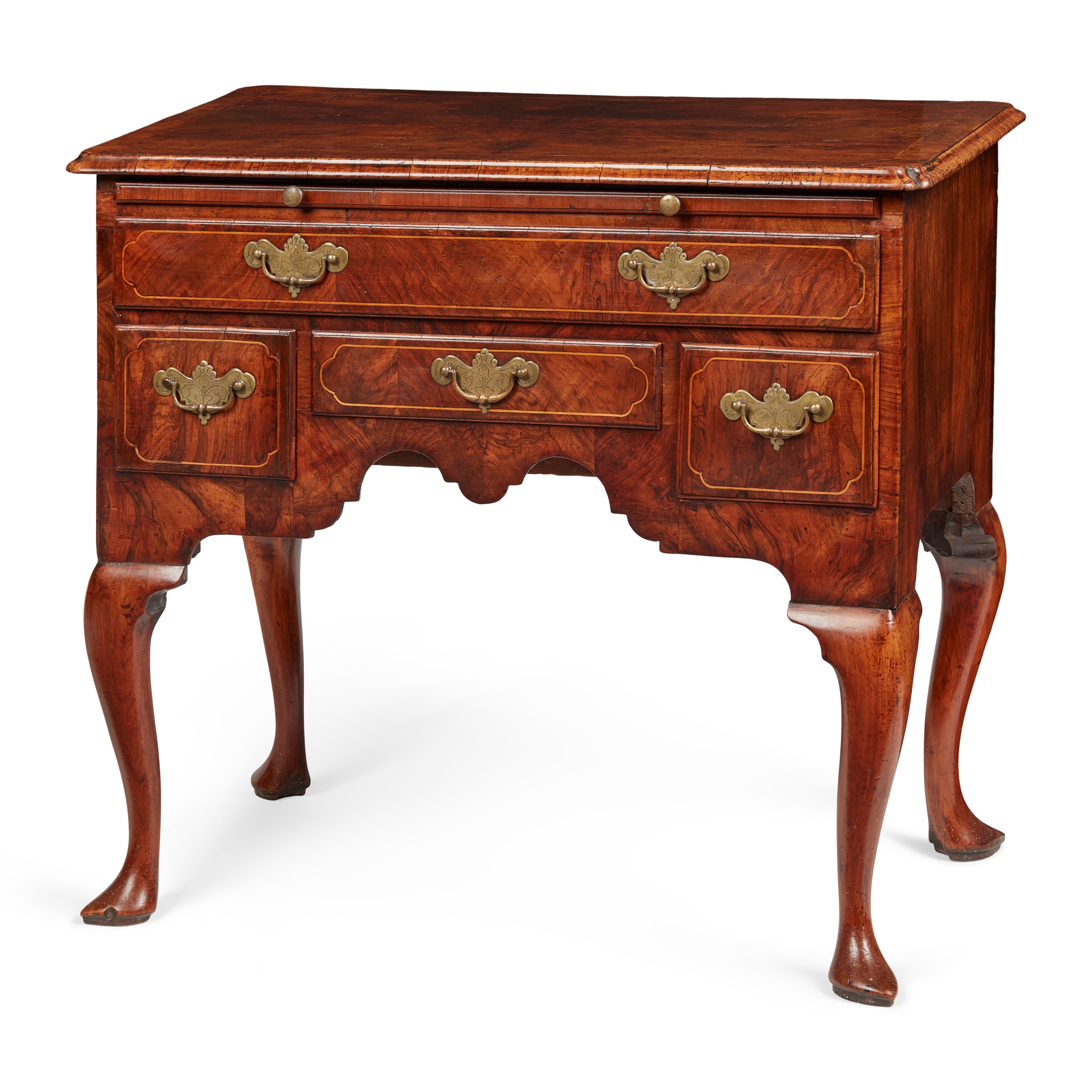 GEORGE I WALNUT LOWBOY
