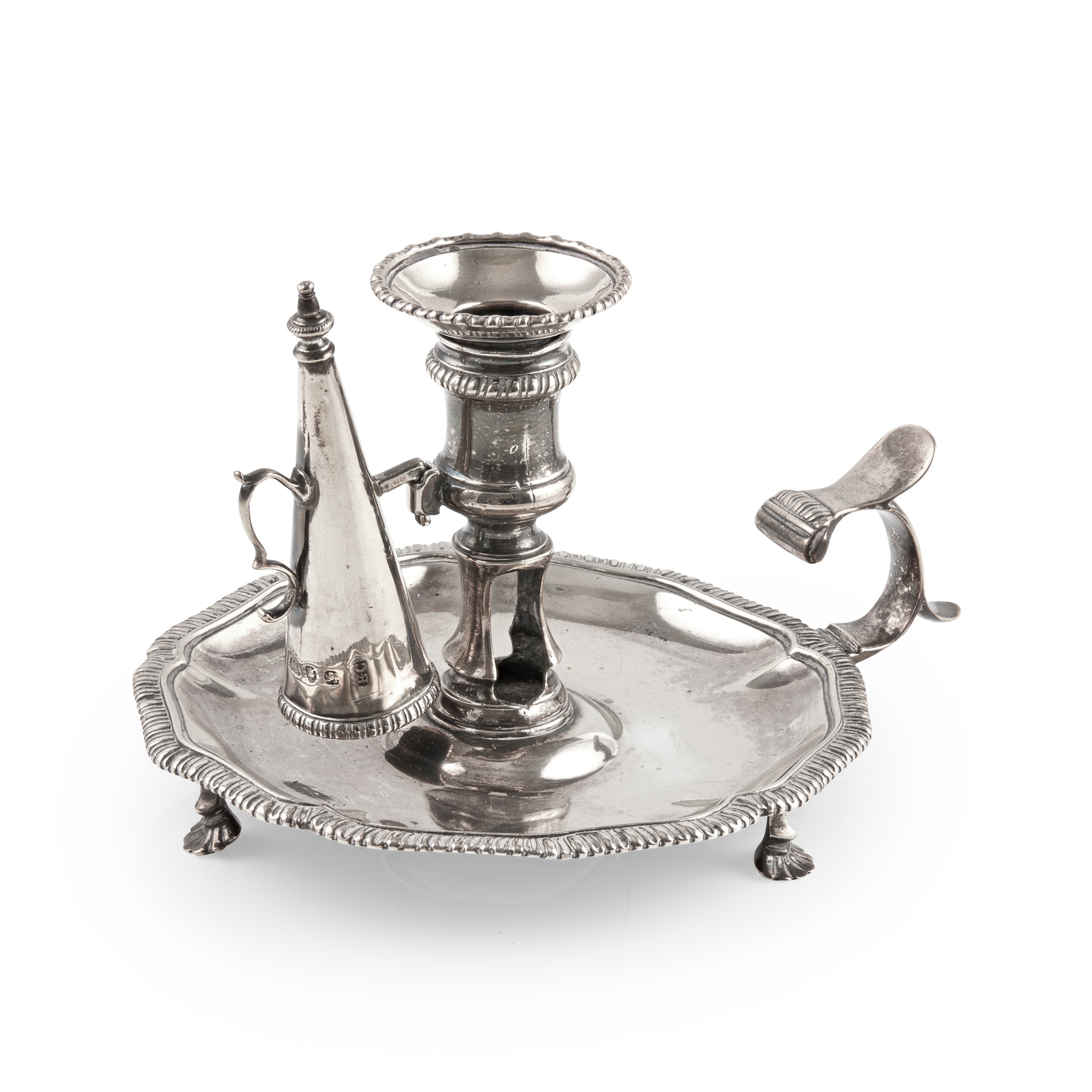 A George III chamberstick