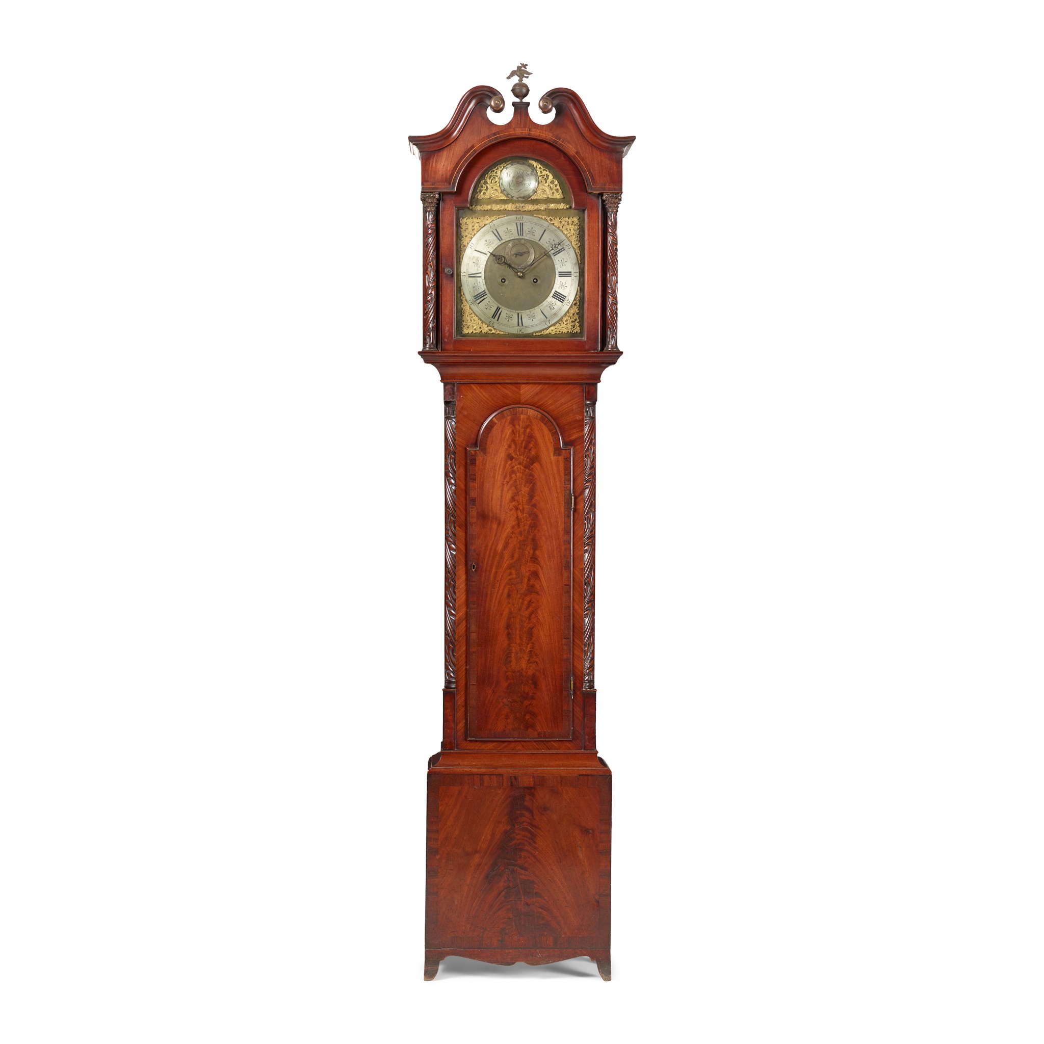 SCOTTISH GEORGE III MAHOGANY LONGCASE CLOCK, W. MITCHELL, ABERDEEN