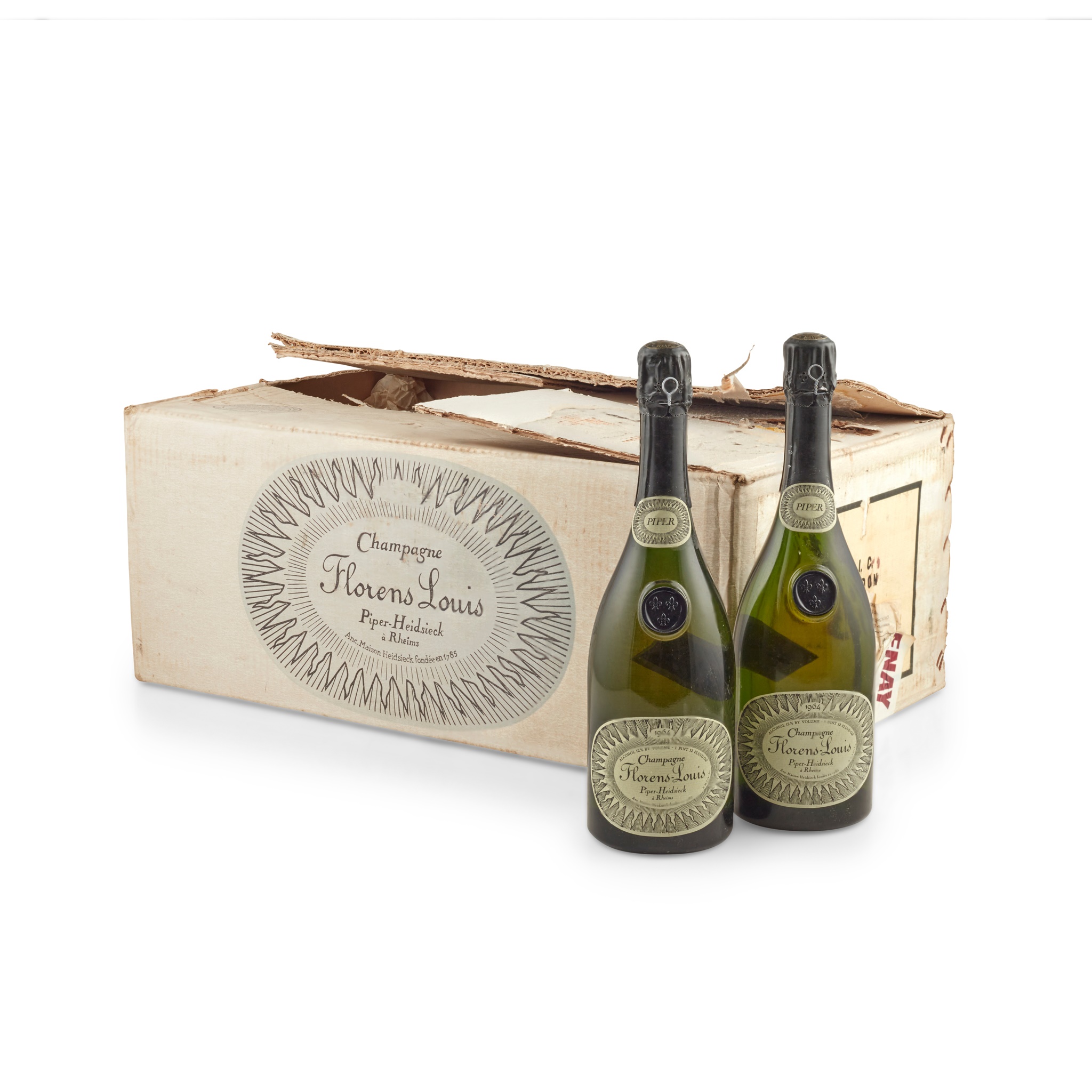 A part case of eleven bottles of Champagne