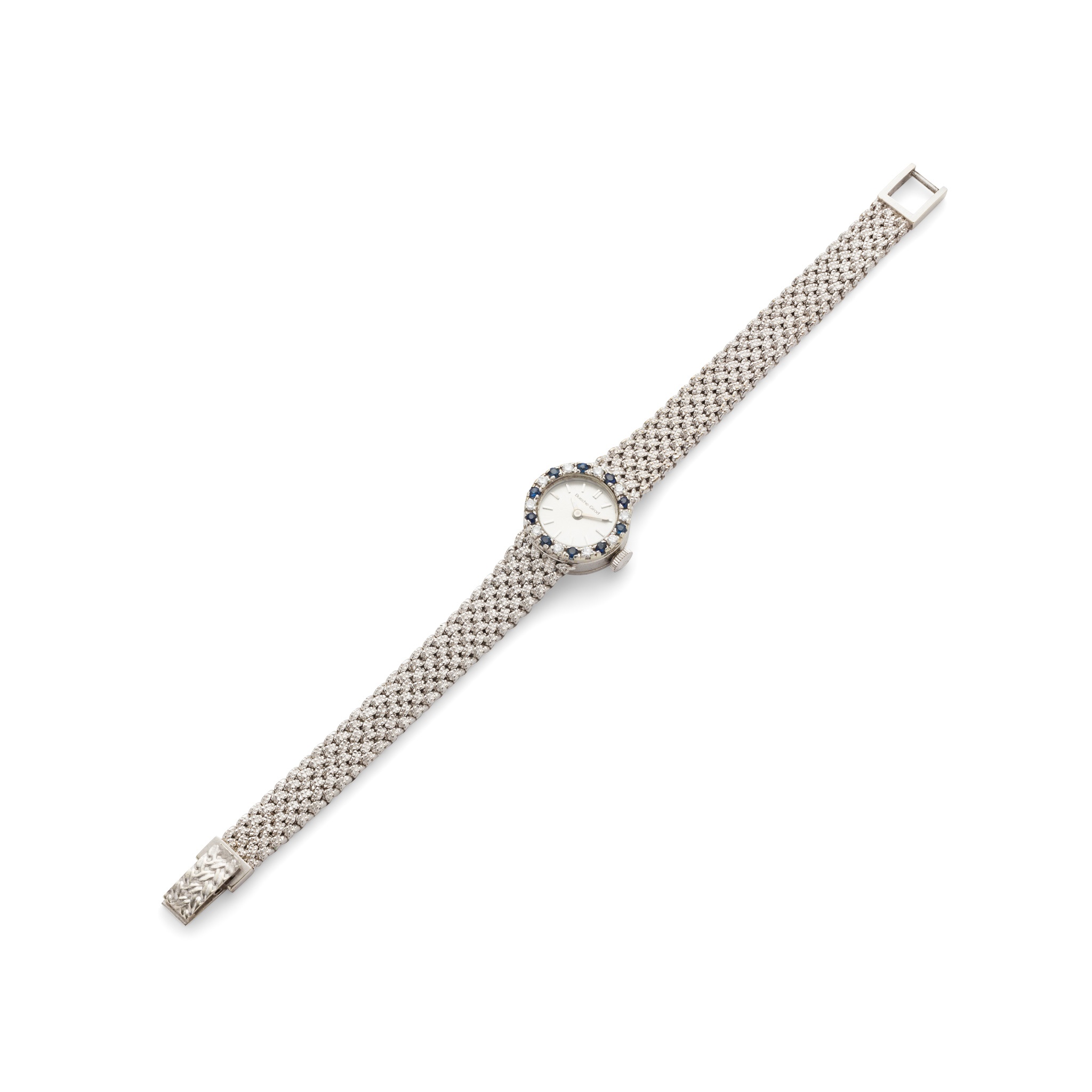 Bueche-Girod: A sapphire and diamond cocktail watch