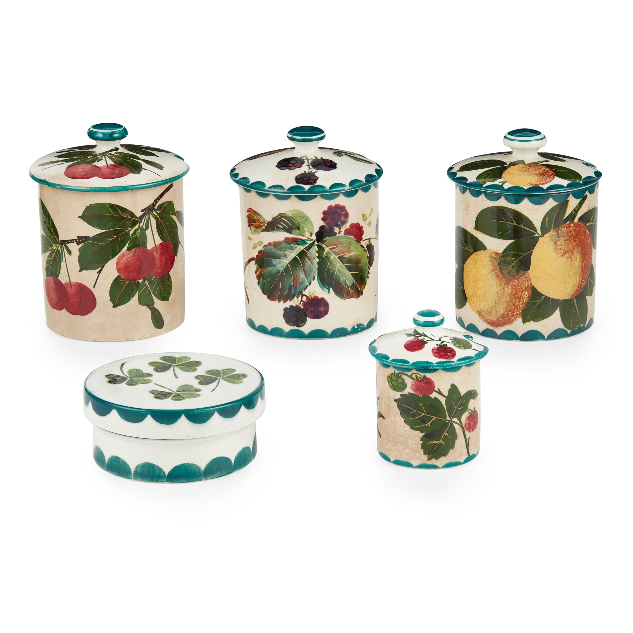 A GROUP OF WEMYSS WARES