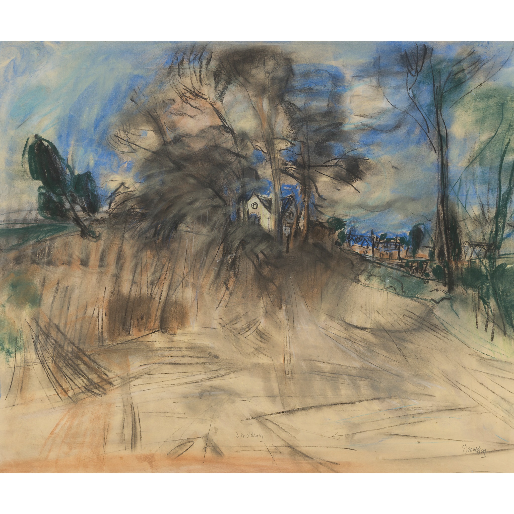 DAVID DONALDSON R.S.A., R.P., L.L.D. (SCOTTISH 1916-1996)