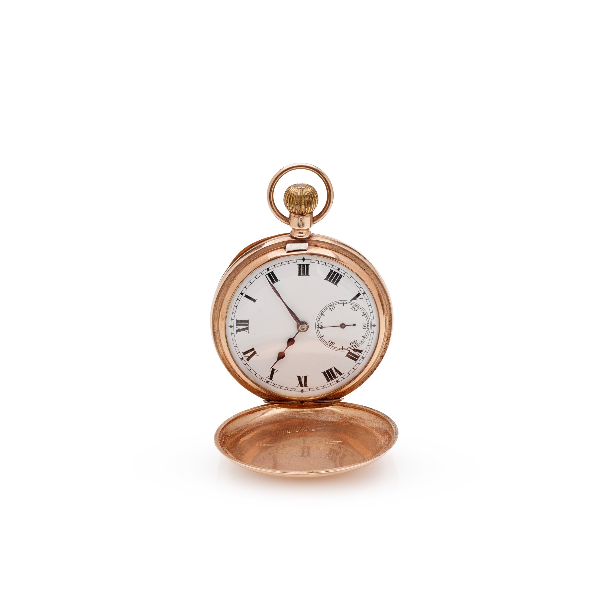 A 9ct gold pocket watch