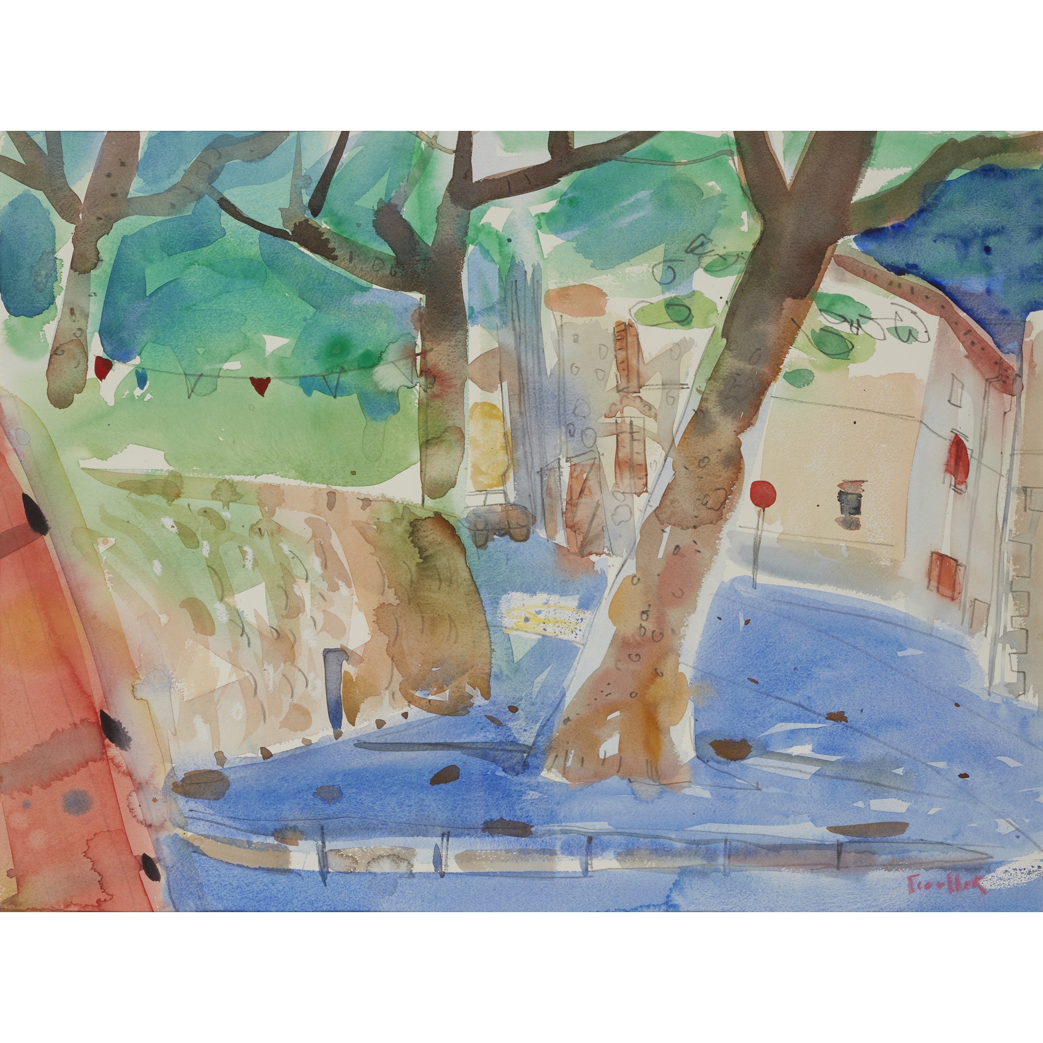 GLEN SCOULLER R.S.W., R.G.I. (SCOTTISH 1950-)