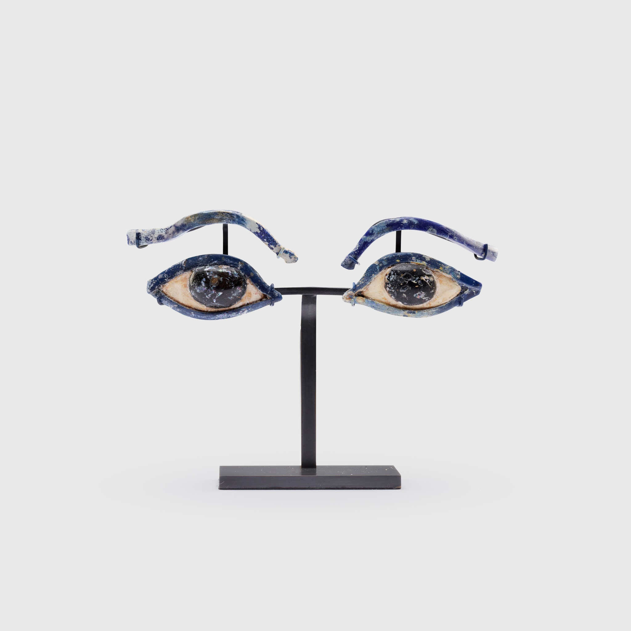 PAIR OF ANCIENT EGYPTIAN EYE INLAYS