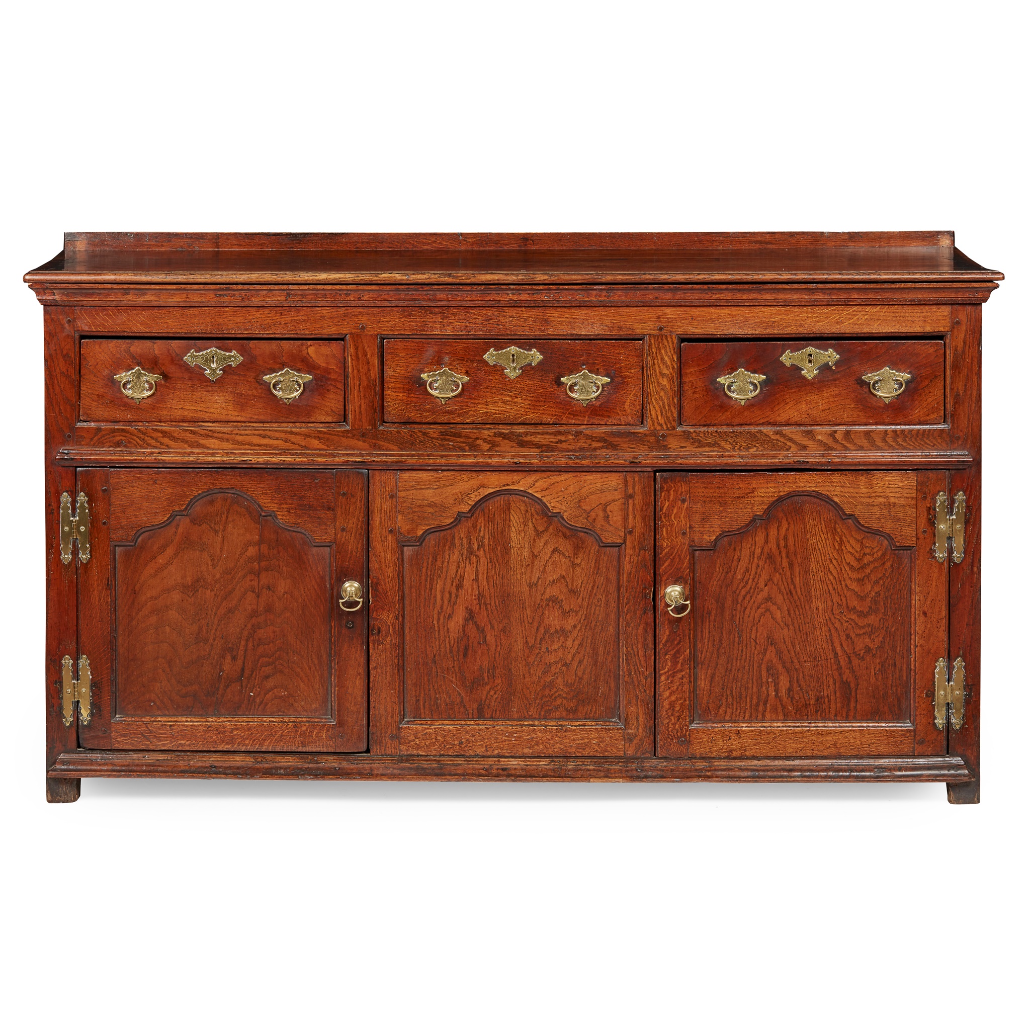 GEORGIAN OAK DRESSER BASE