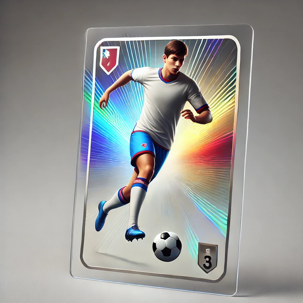 2000s Football Wonderkid Rookie Card – Prism Finish