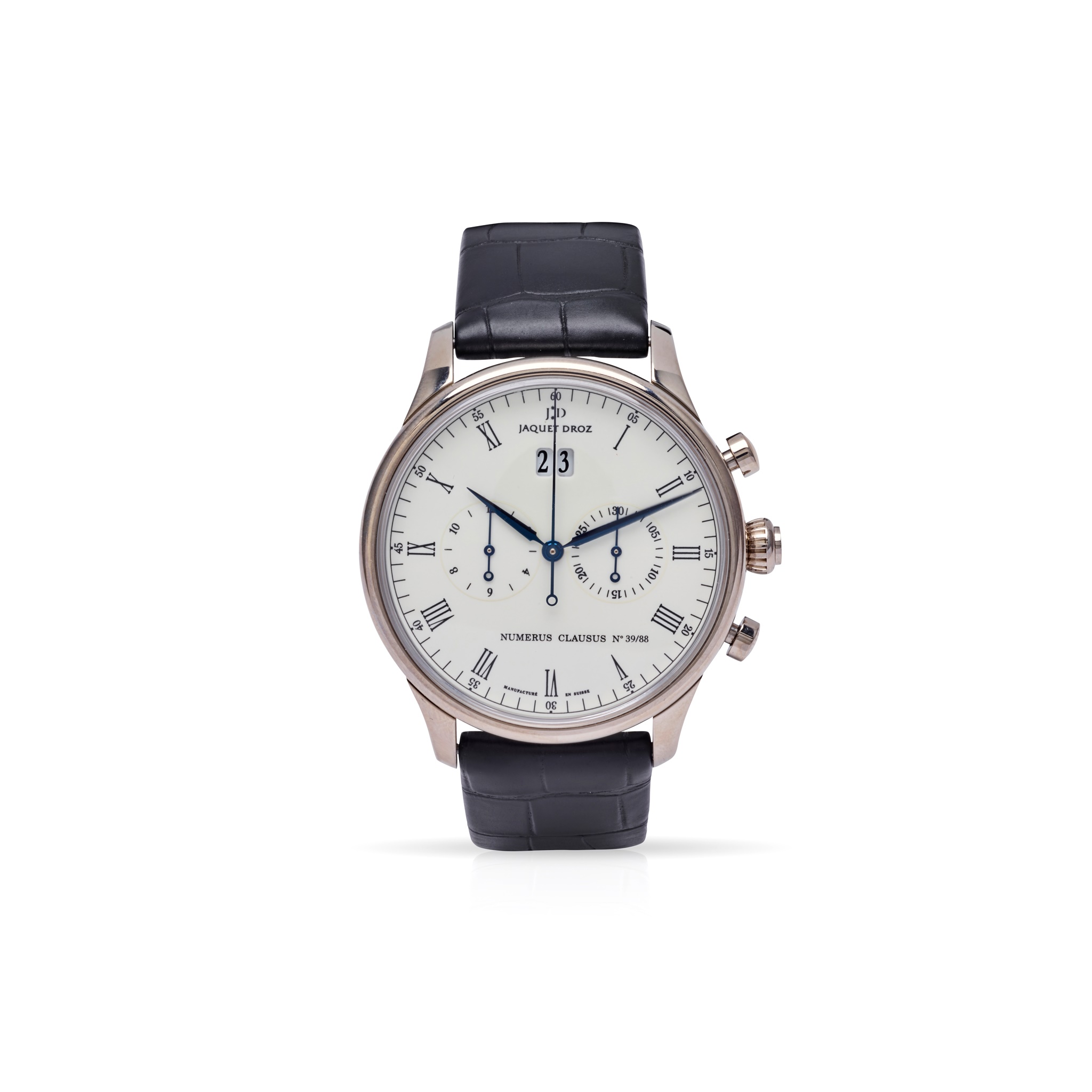 Jaquet Droz: a chronograph wristwatch
