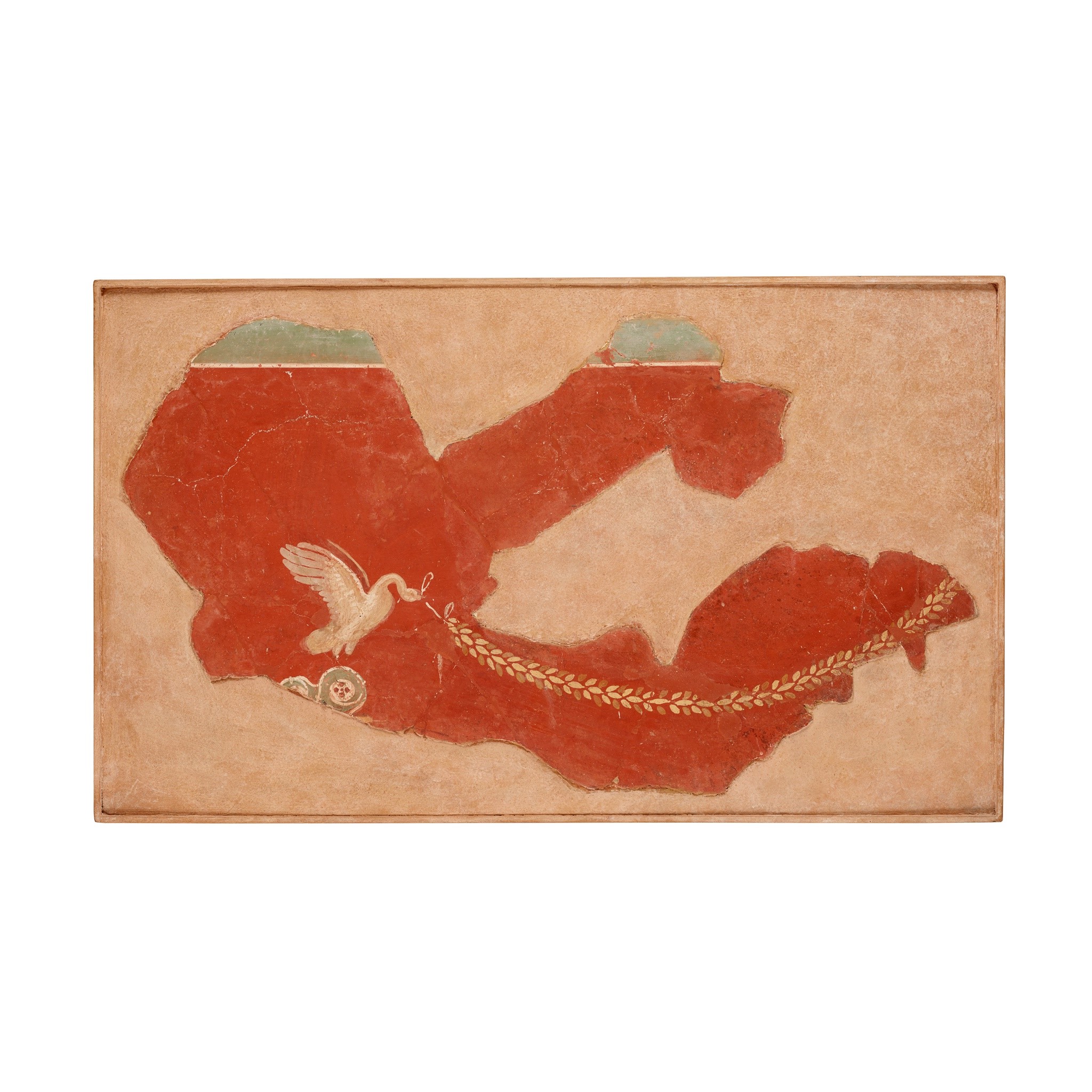 ROMAN FRESCO OF A SWAN