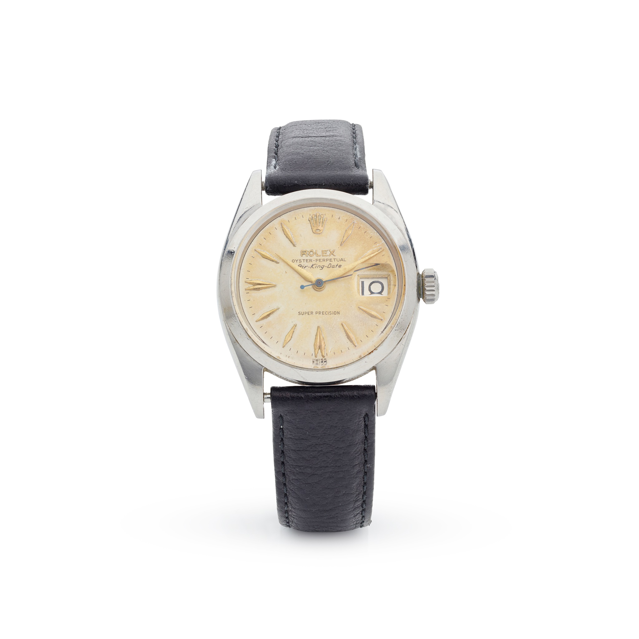 Rolex: a mid 20th-century steel wrist watch