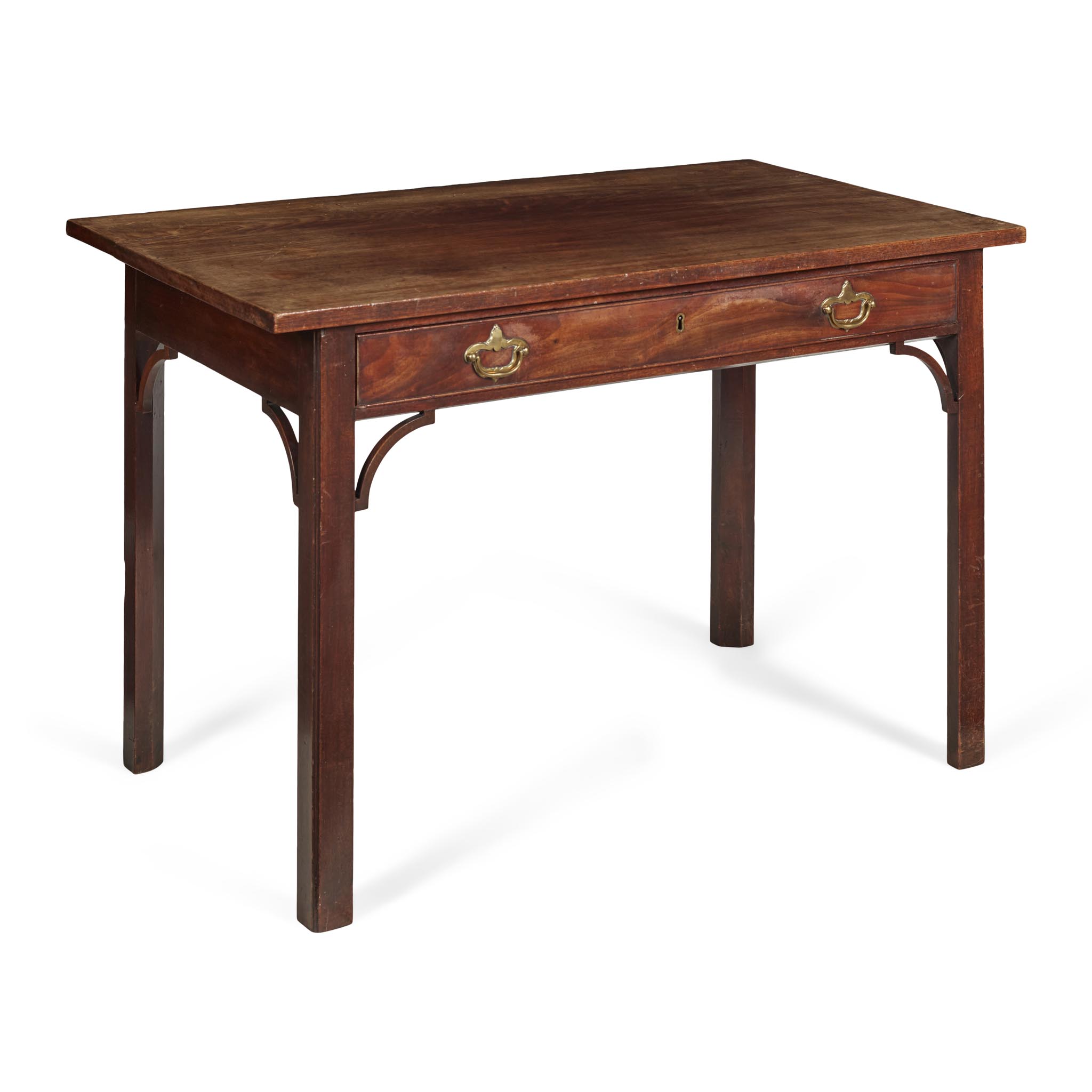 GEORGE III MAHOGANY SIDE TABLE