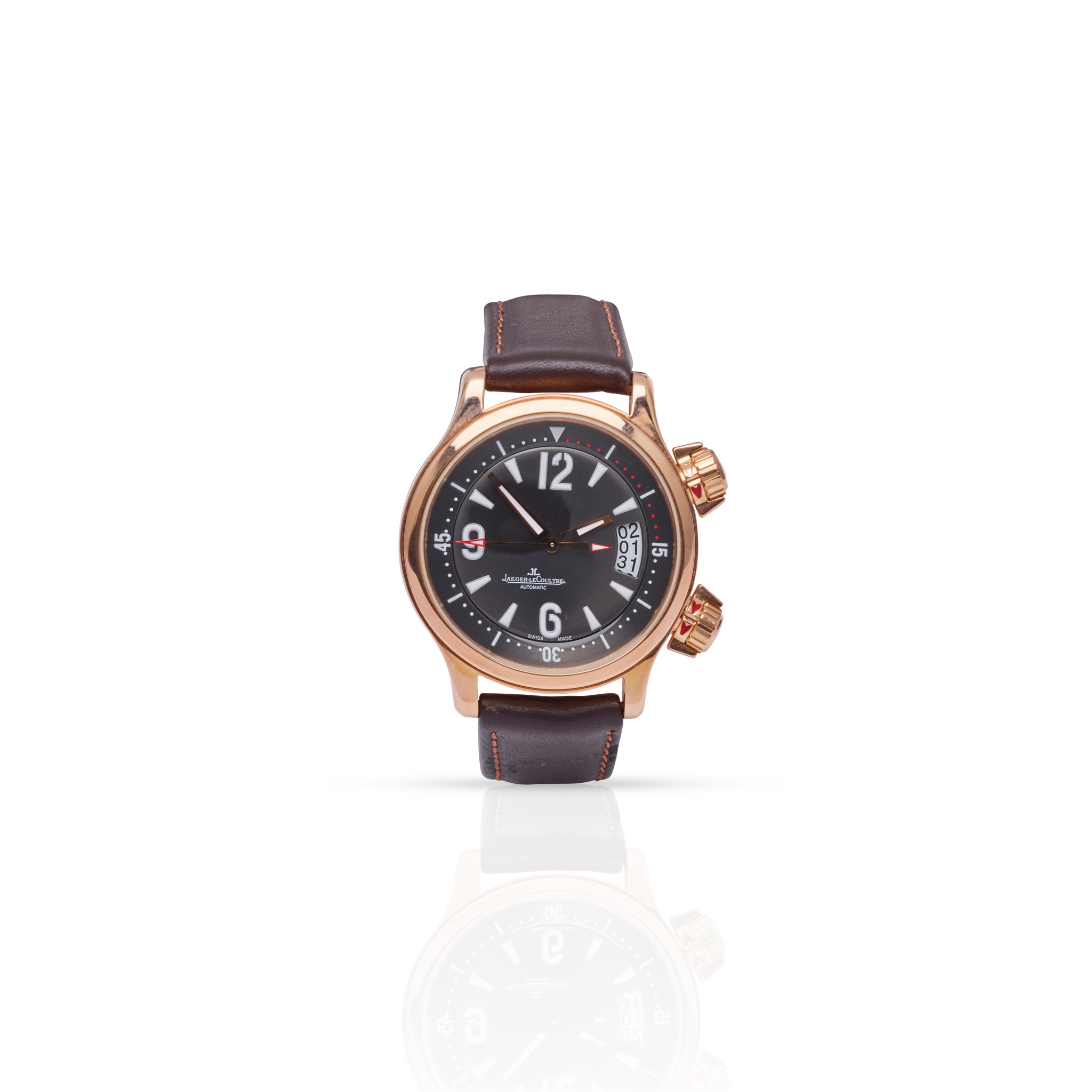 Jaeger-leCoultre: a calendar wristwatch