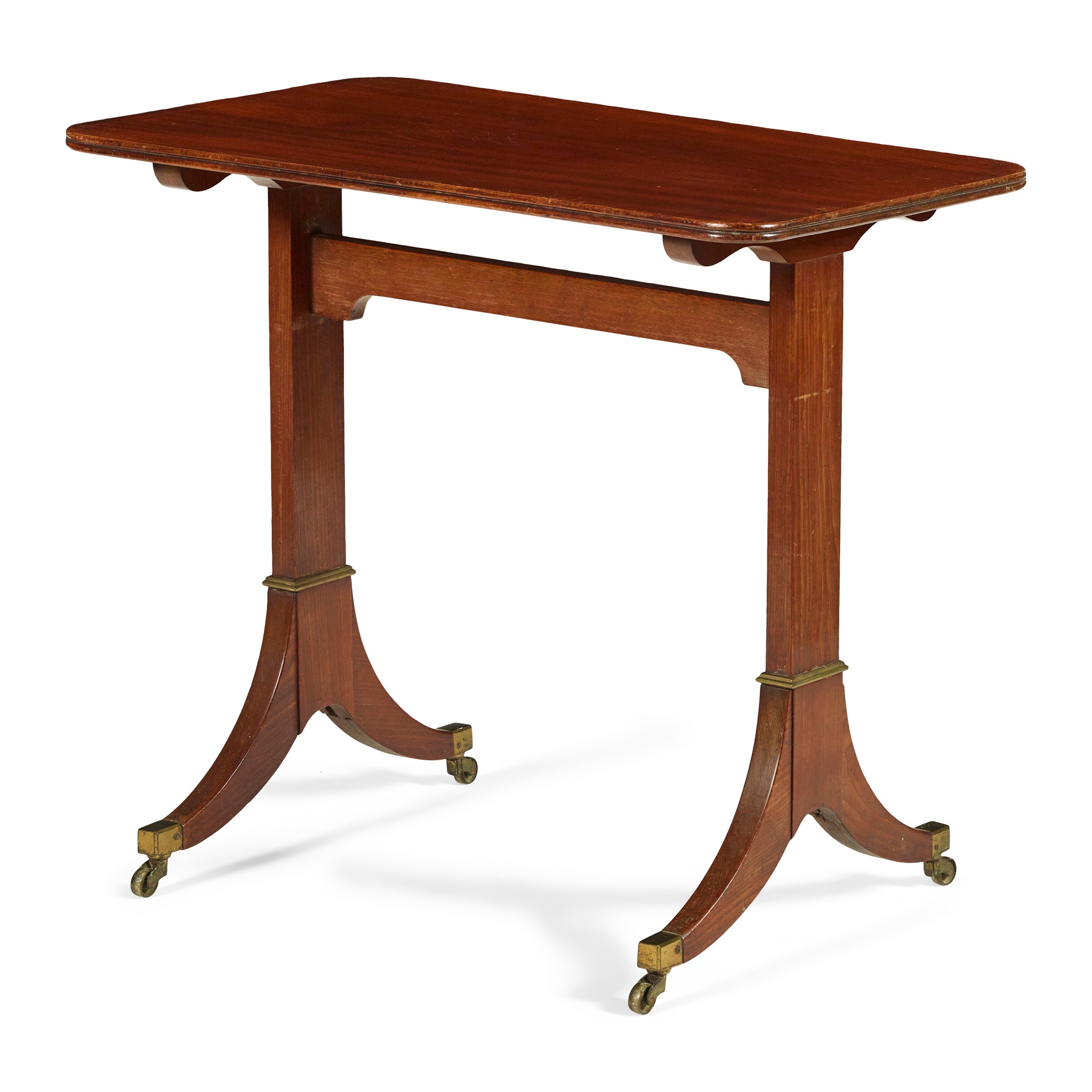 LATE GEORGE III MAHOGANY OCCASIONAL TABLE