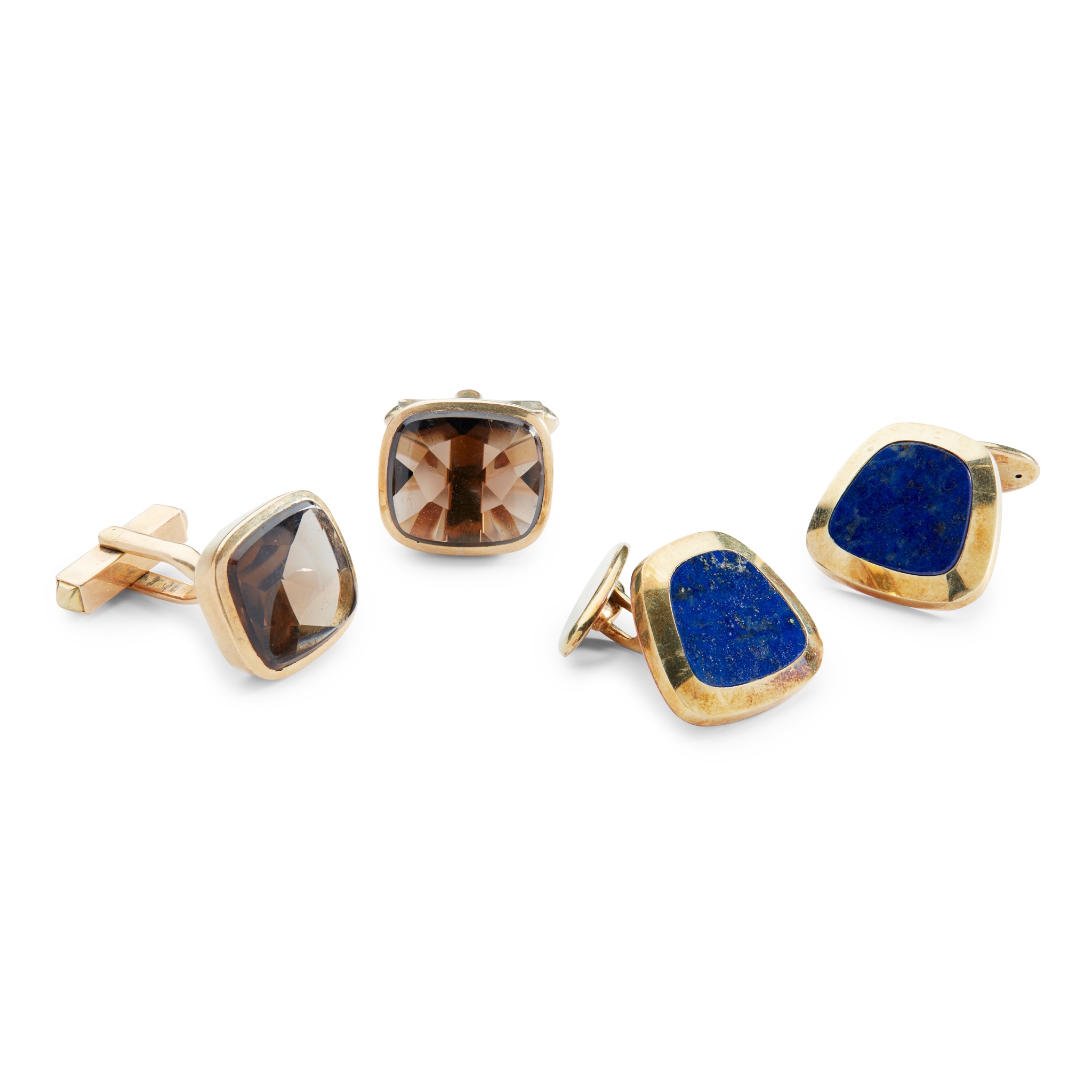 Two pairs of gentleman's cufflinks