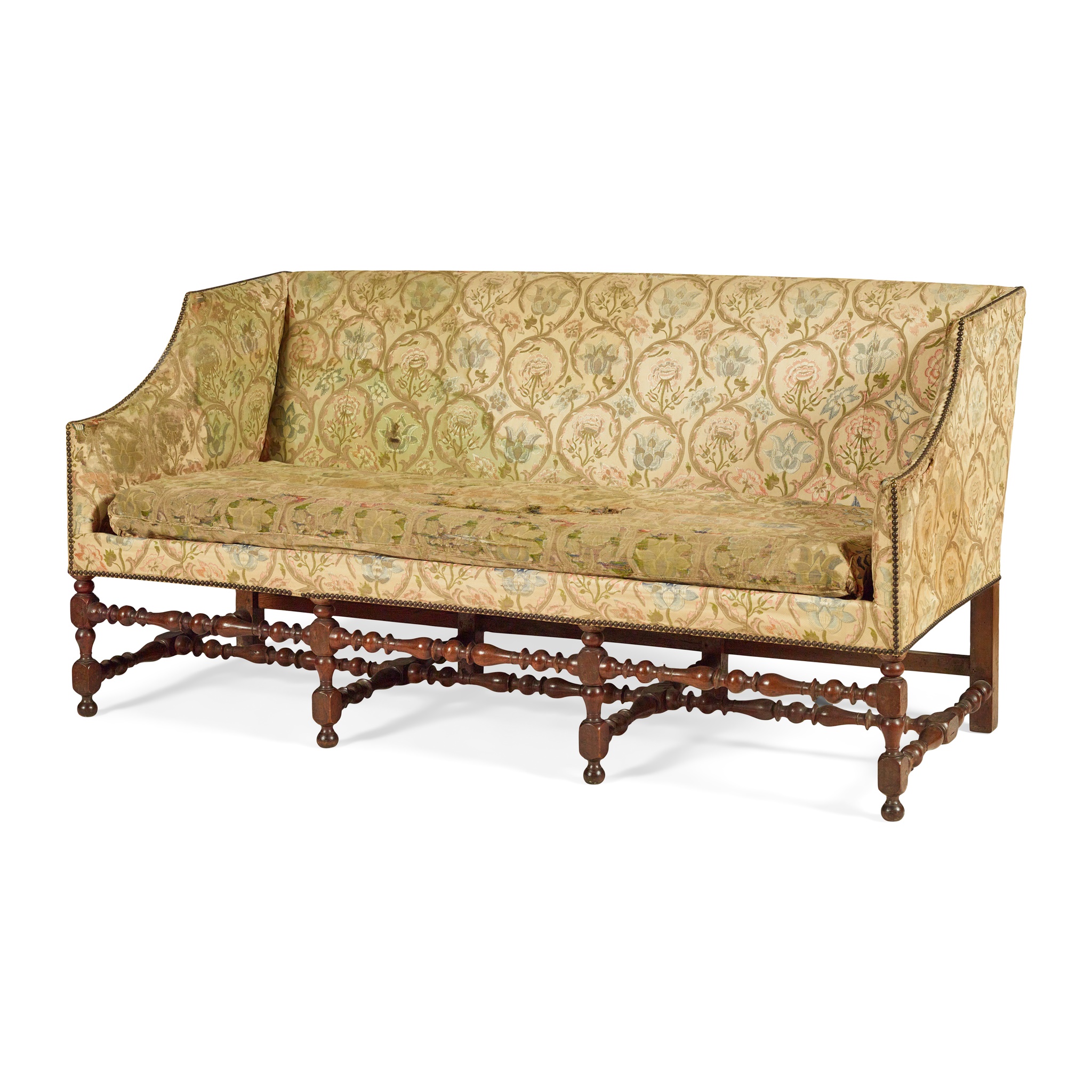 QUEEN ANNE WALNUT SOFA