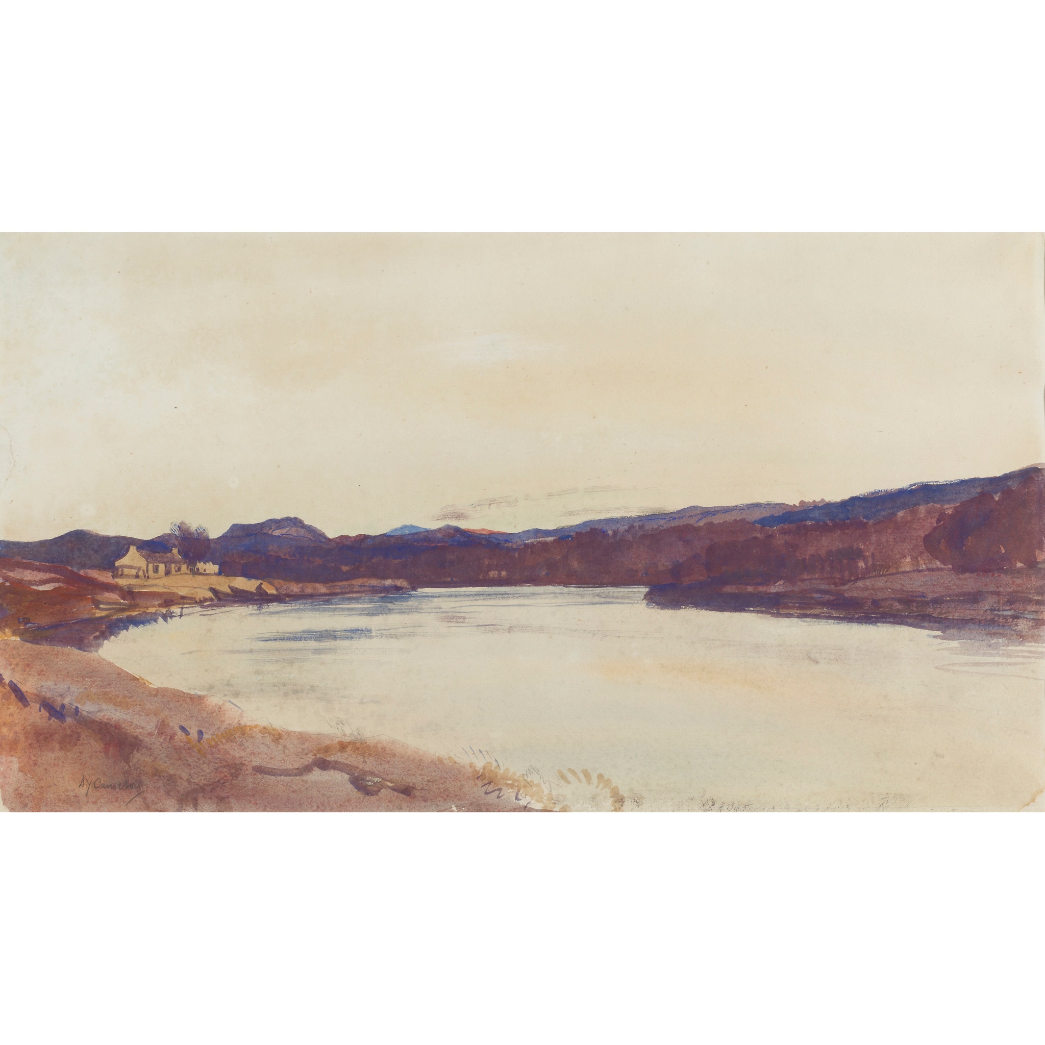 SIR DAVID YOUNG CAMERON R.A., R.S.A., R.W.S., R.S.W., R.E. (SCOTTISH 1865-1945)