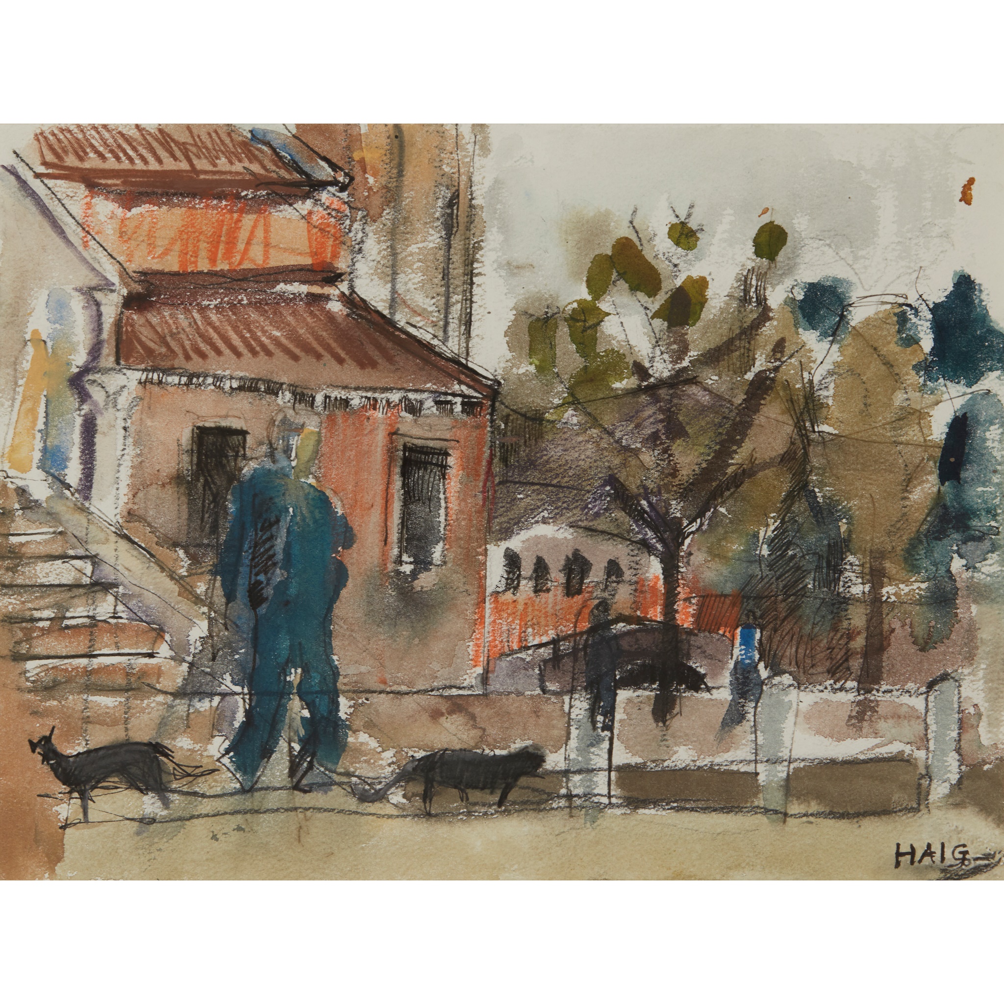 EARL HAIG O.B.E., A.R.S.A (SCOTTISH 1918-2009)