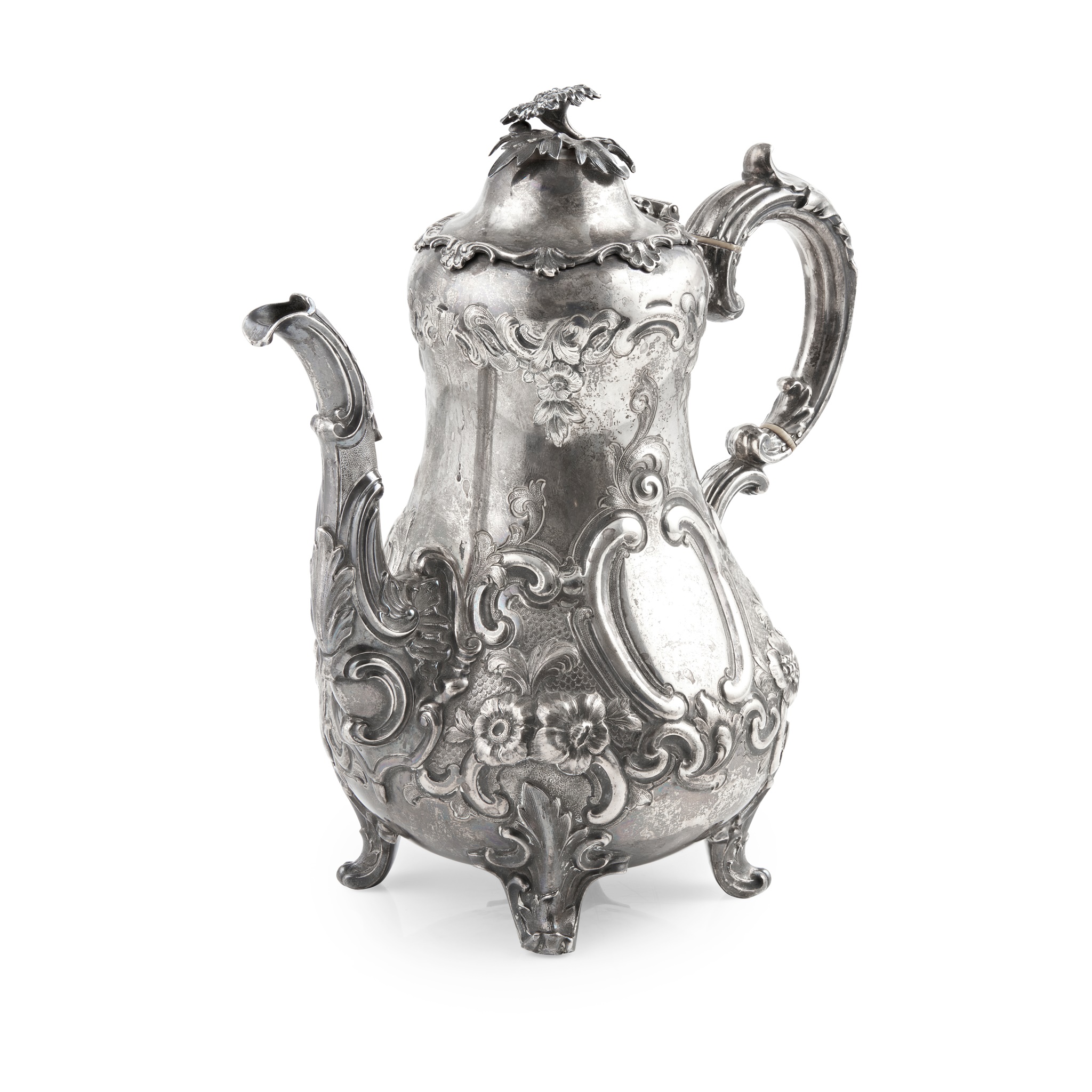 A Victorian coffee pot