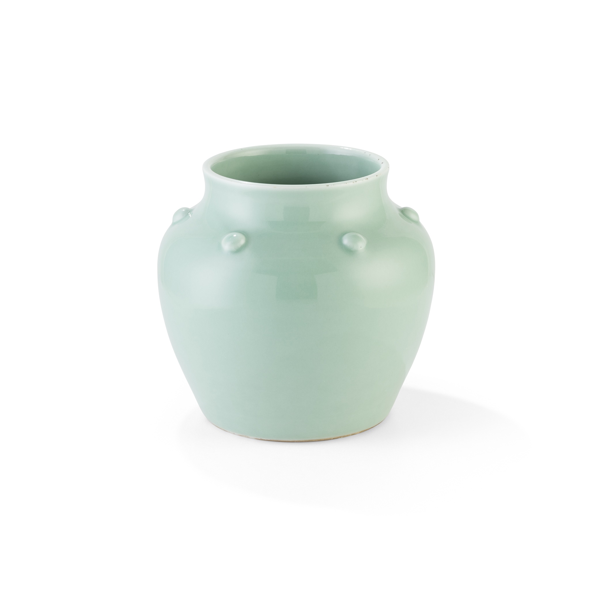 CELADON-GLAZED VASE