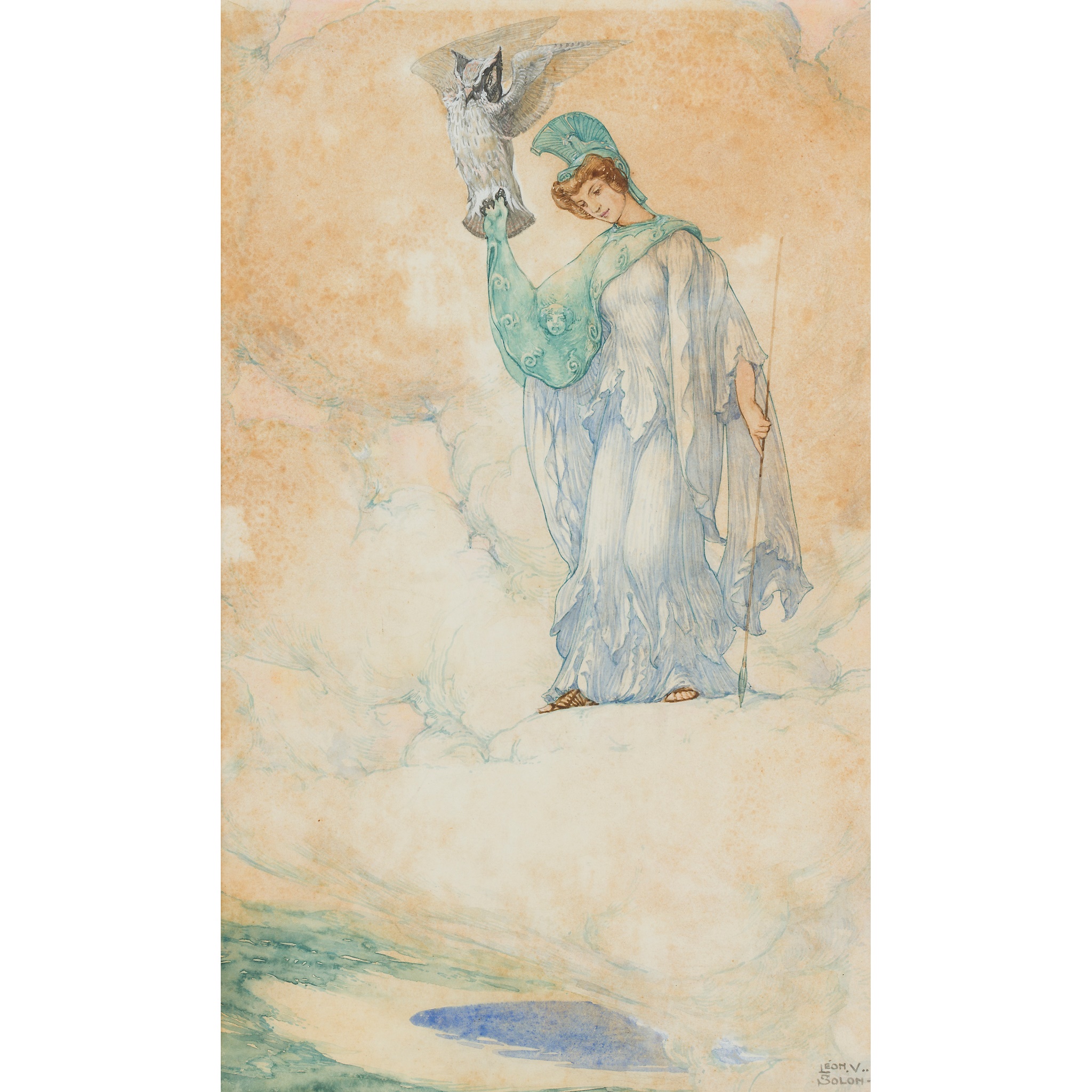 LÉON-VICTOR SOLON (BRITISH 1872-1957)