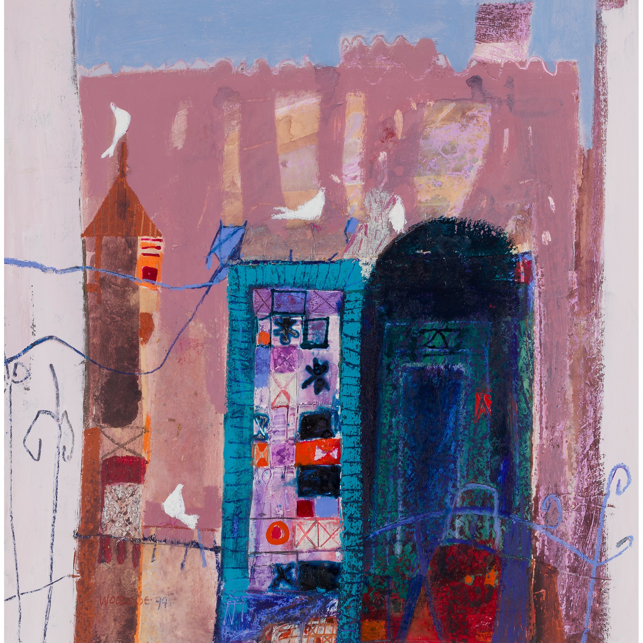 CHRISTINE WOODSIDE R.S.W., R.G.I. (SCOTTISH 1946-)