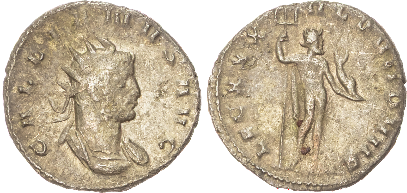 Gallienus (AD 253-268), Antoninianus, 'Legionary Series', Milan, AD 260-261, 3.33g. 
