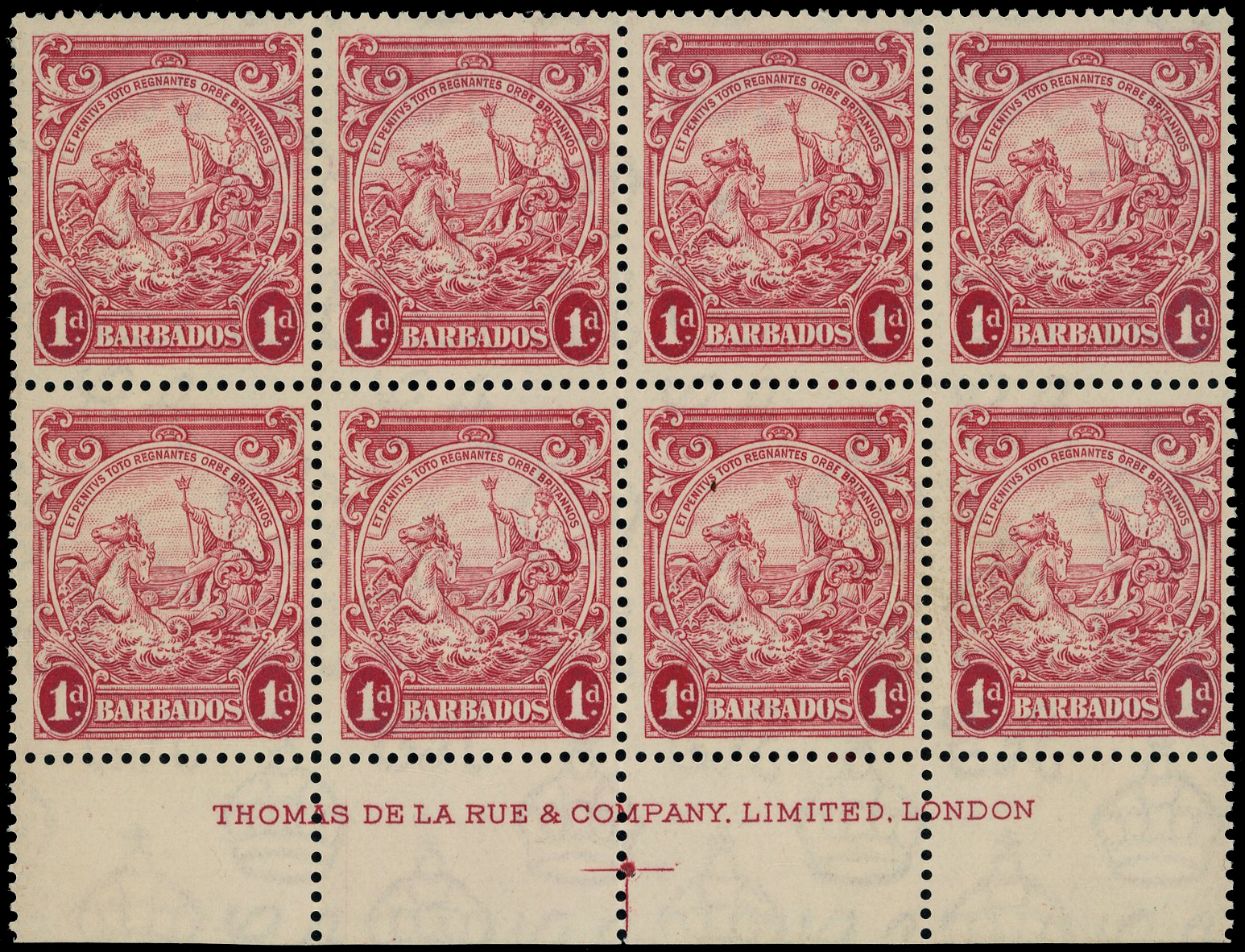 Barbados SG 249 block mint