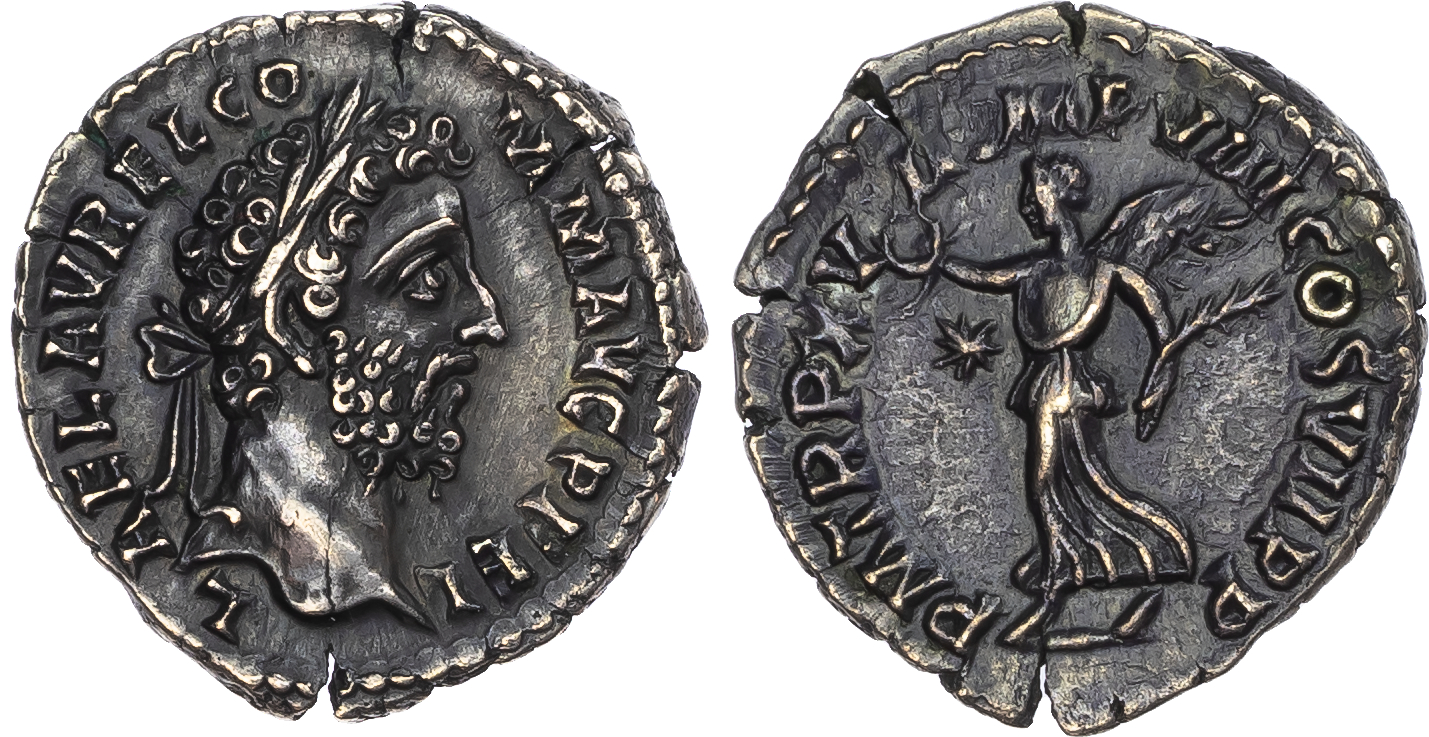 Commodus (AD 177-192) AR Denarius, Rome, AD 192, 3.55g. 