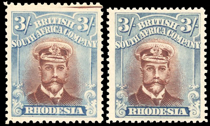 Rhodesia 3/- SG 304, 320 mint