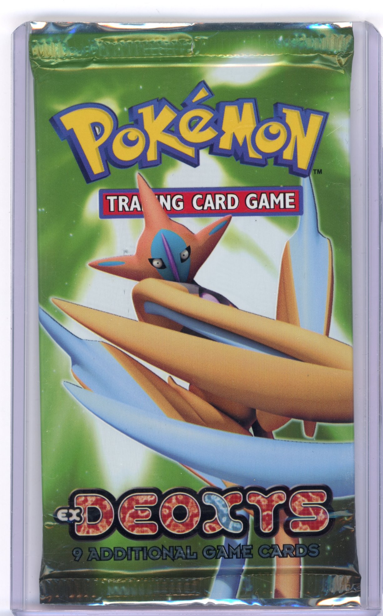 EX Deoxys Sealed Booster Pack - Deoxys Attack Forme Artwork (17.51g)