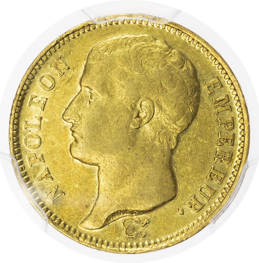 France. Napoleon I AV 40 Francs. 1807M. (Toulouse). 