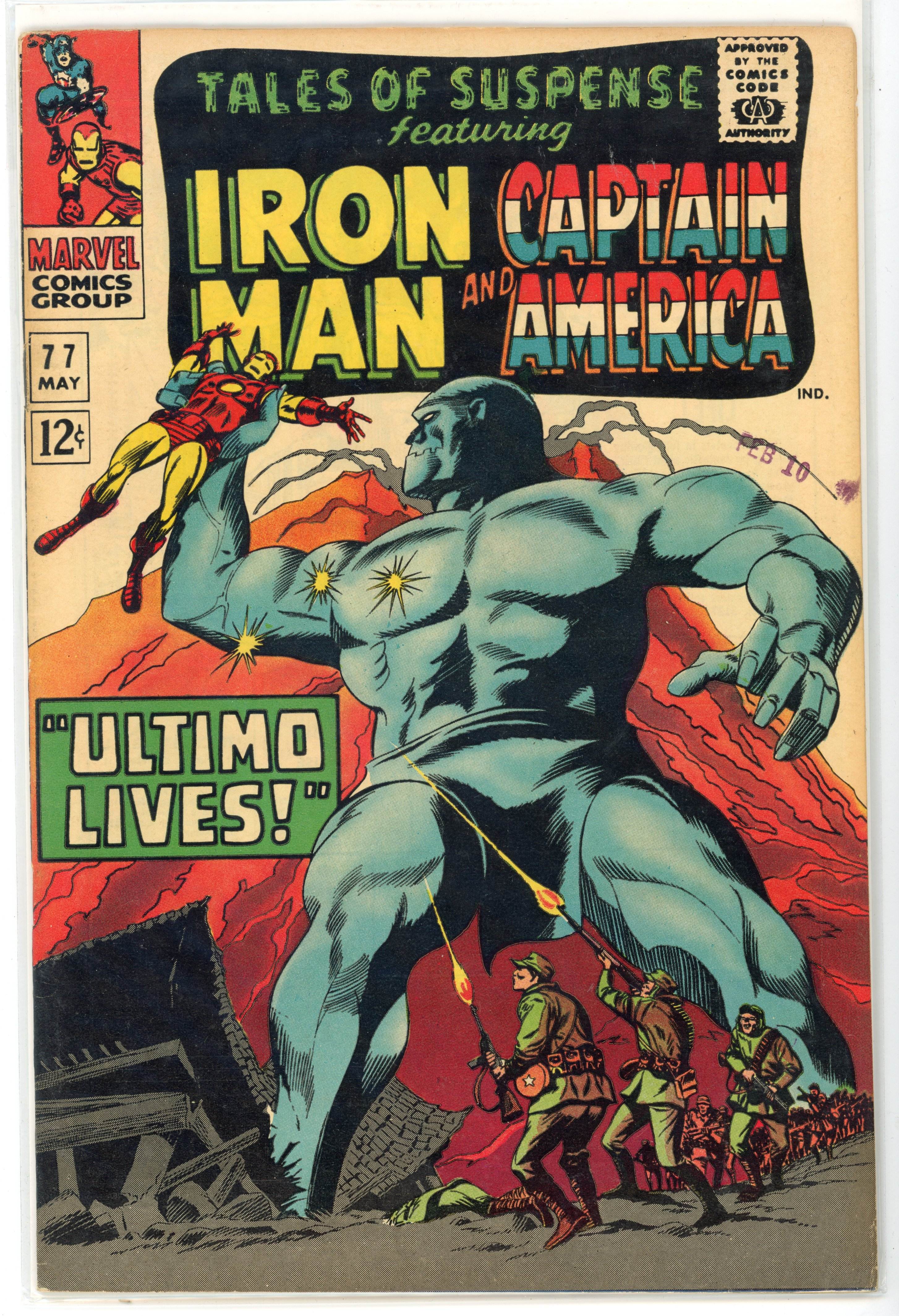 Tales Of Suspense #77 (Marvel Comics, 1966) Full First appearance of Peggy Carter