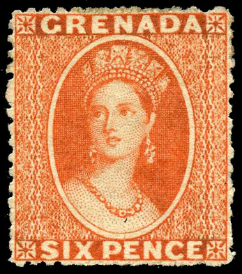 Grenada 1879 6d mint