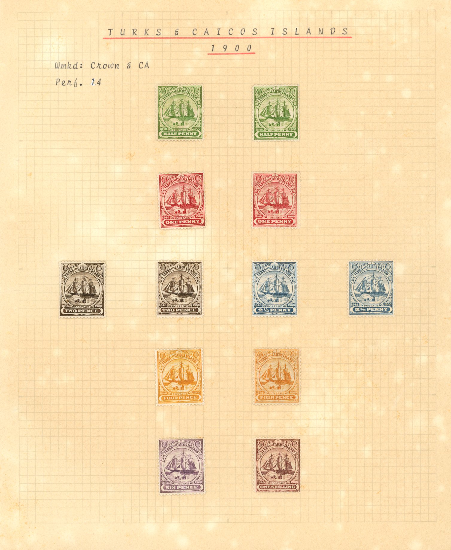 1900-1965 mint and used collection on...