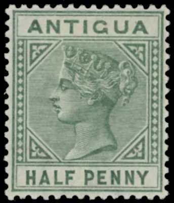 1882 ½d QV dull green wmk Crown CA, showing...