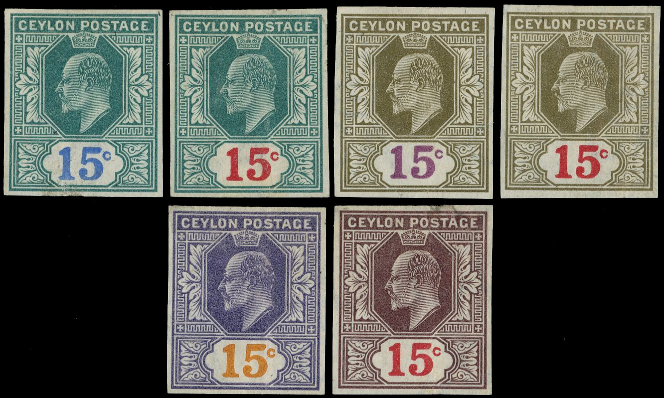 Ceylon SG 271 colour trials