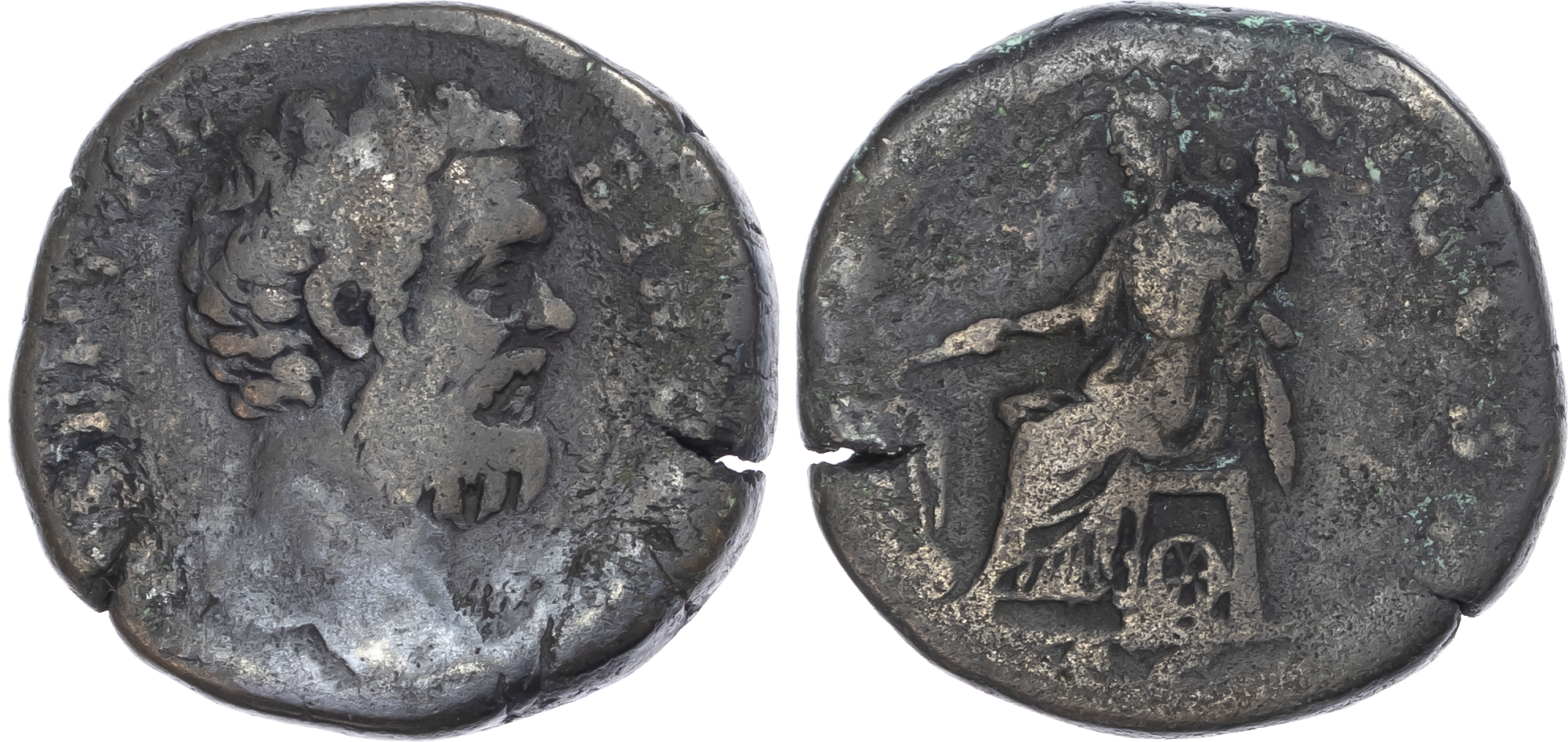 Clodius Albinus (as Caesar, AD 193-195) AE Sestertius, Rome, 23.01g. 