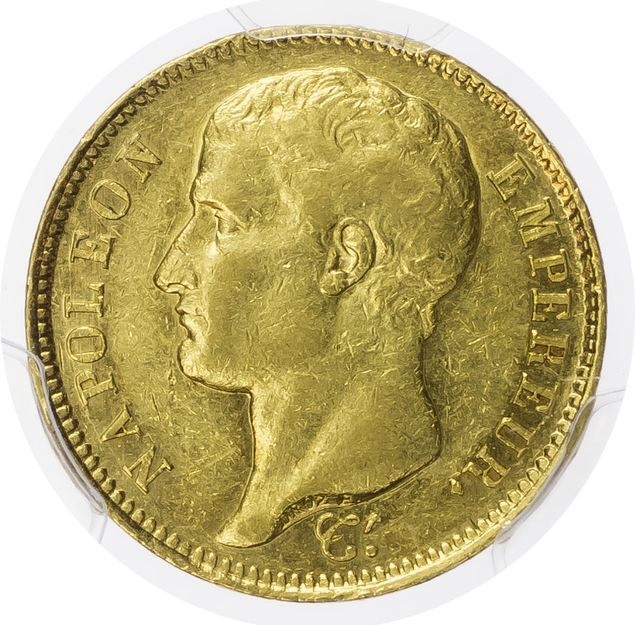 France. Napoleon I AV 40 Francs. 1807I. (Limoges). 