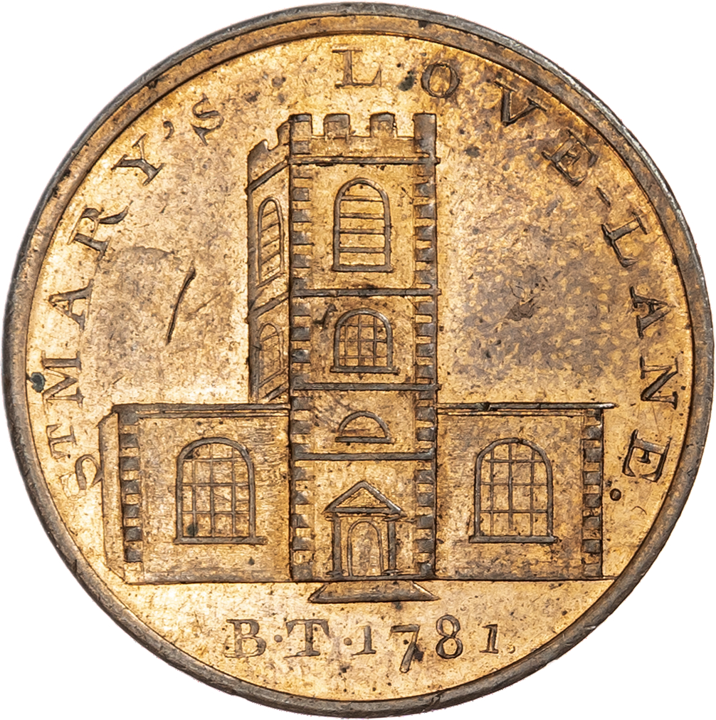 London - Holborn, Paul Skidmore’s ‘London Churches Series’ Halfpenny