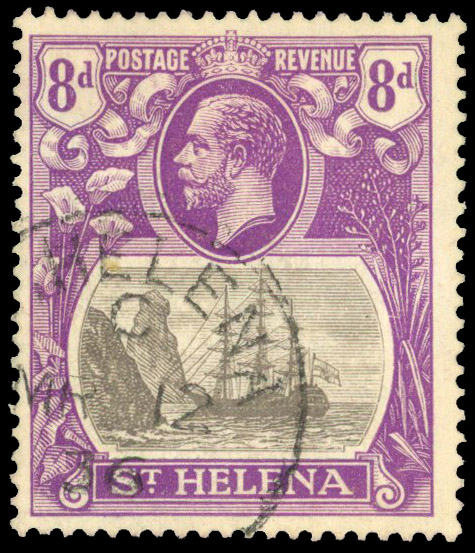 St Helena SG 105a used