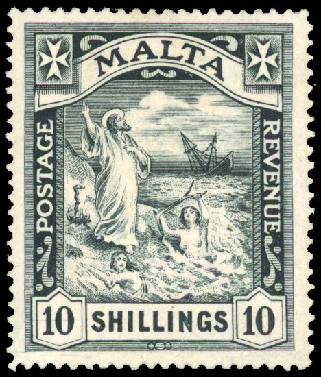 1919 MCA 10s black, fresh large part og