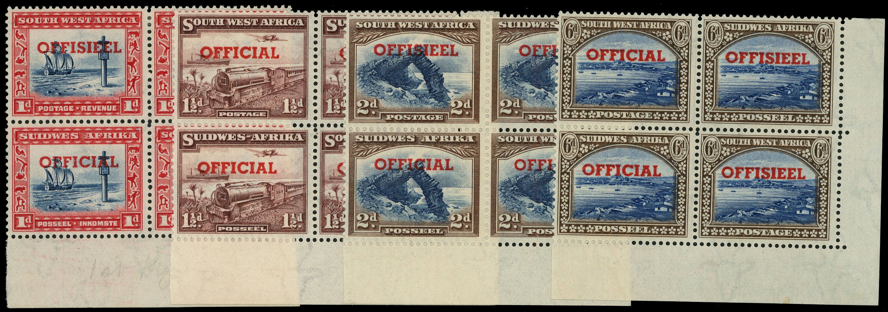 SWA SG O24a-27a blocks mint